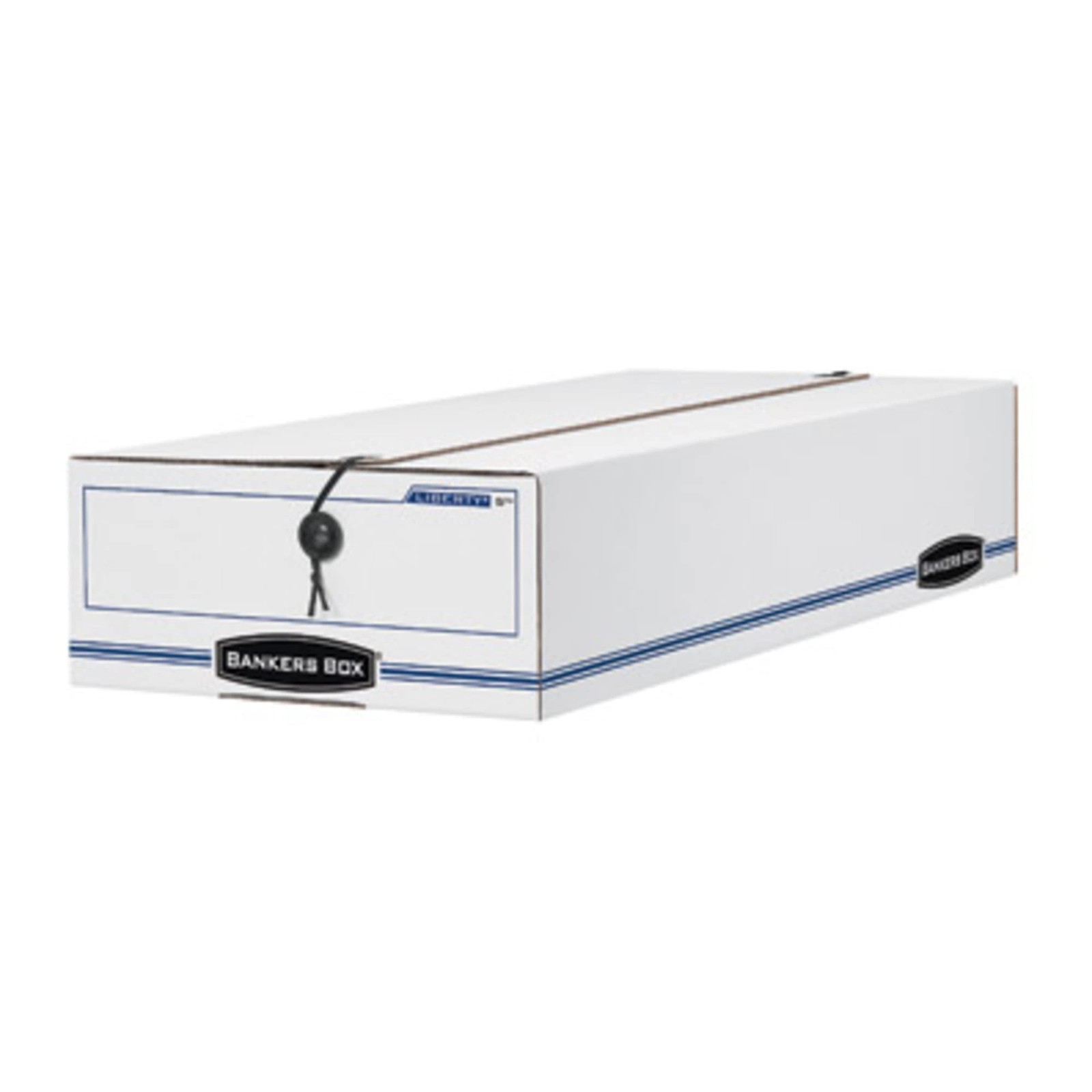Bankers Box LIBERTY Check and Form Boxes, Standard Set-Up, String and Button, 9