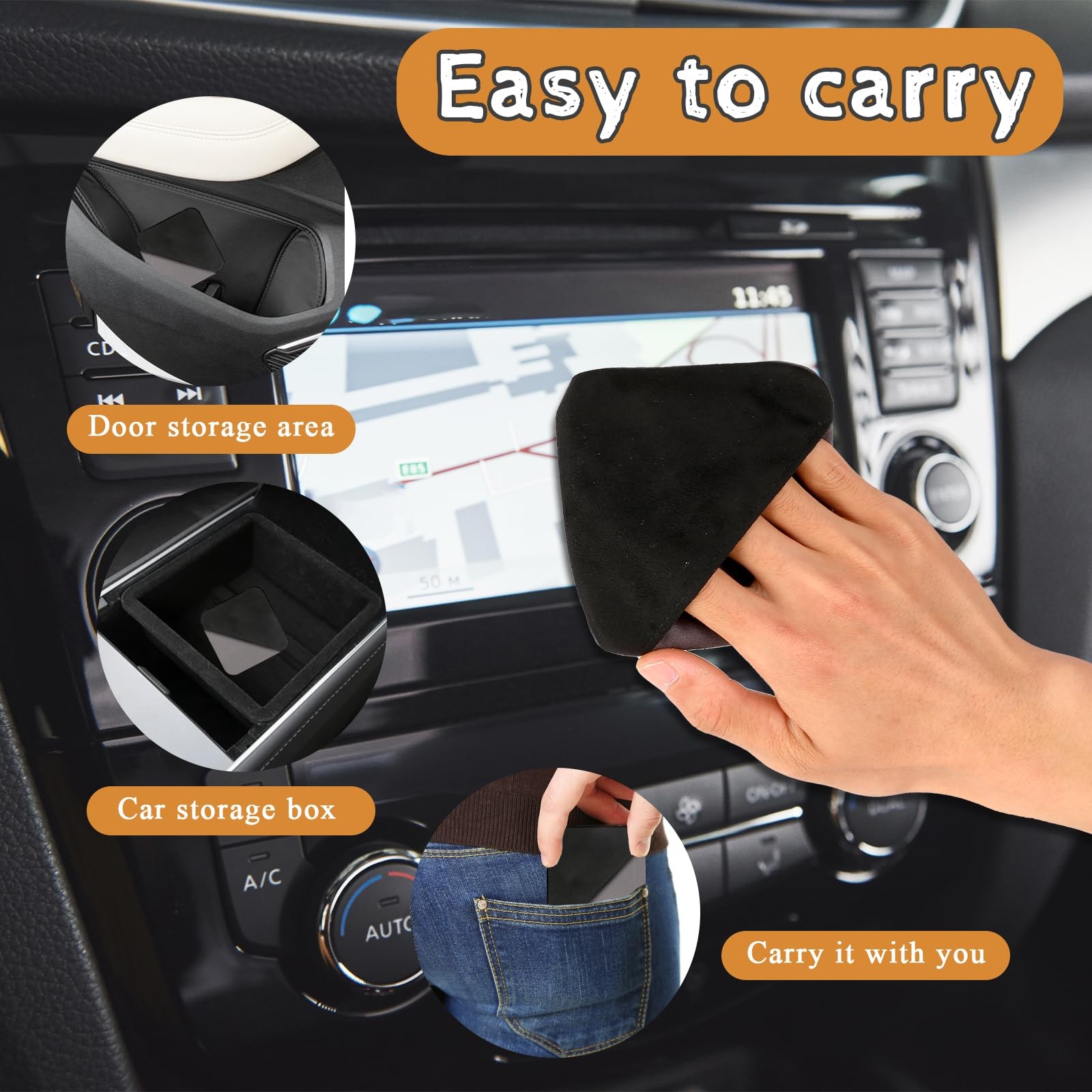 Car Screen Cleaner, Car Touch Screen Cleaner, Microfiber Cloth Auto Touchscre...