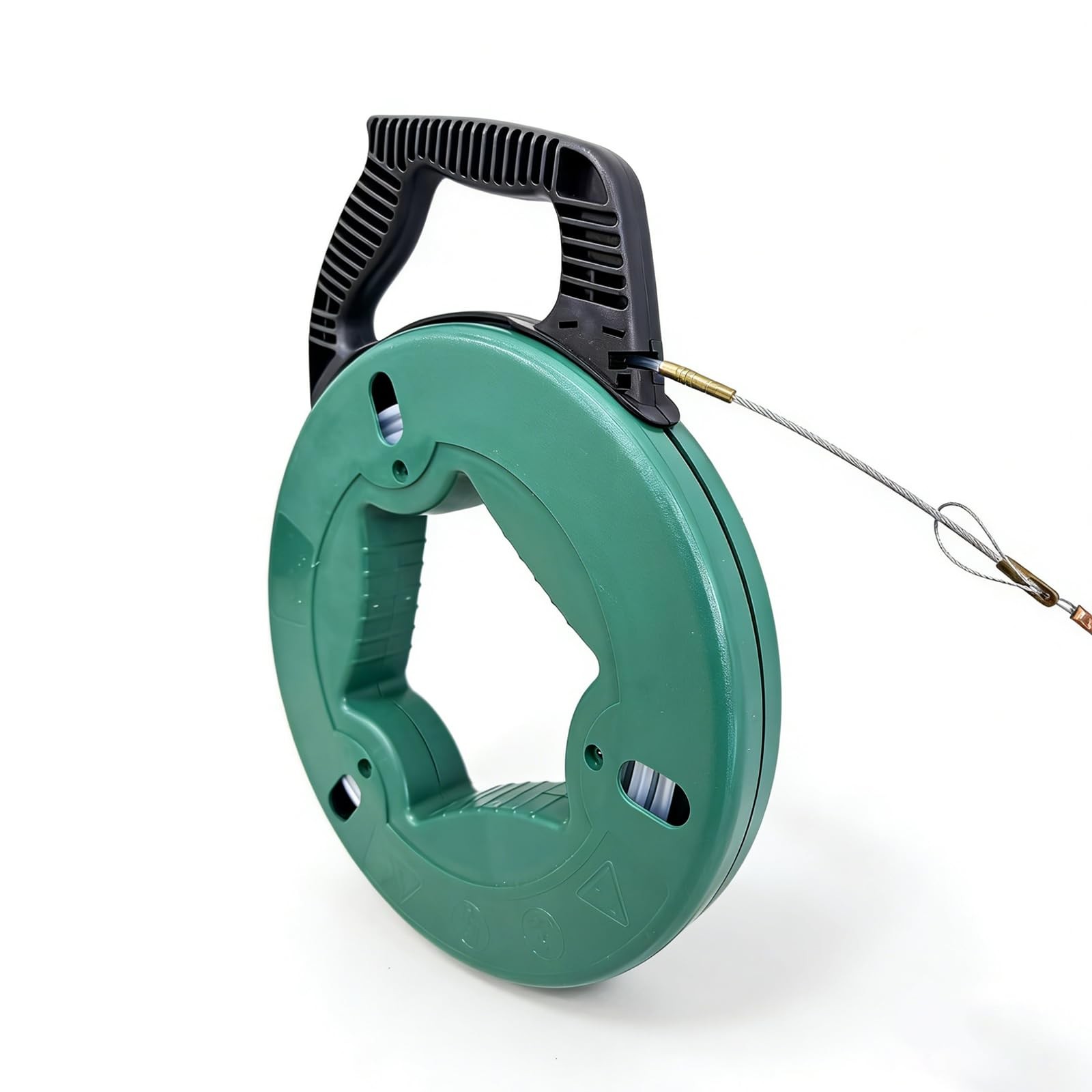 115 FT Fish Tape Wire Puller Steel For Walls Electrical Conduit 35mx4mm