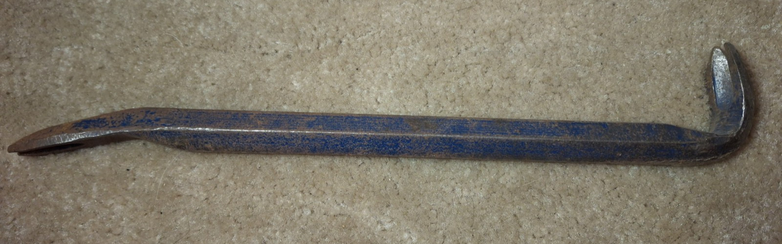 VINTAGE VAUGHAN Double End Offset Nail Puller Pry Bar 11" USA