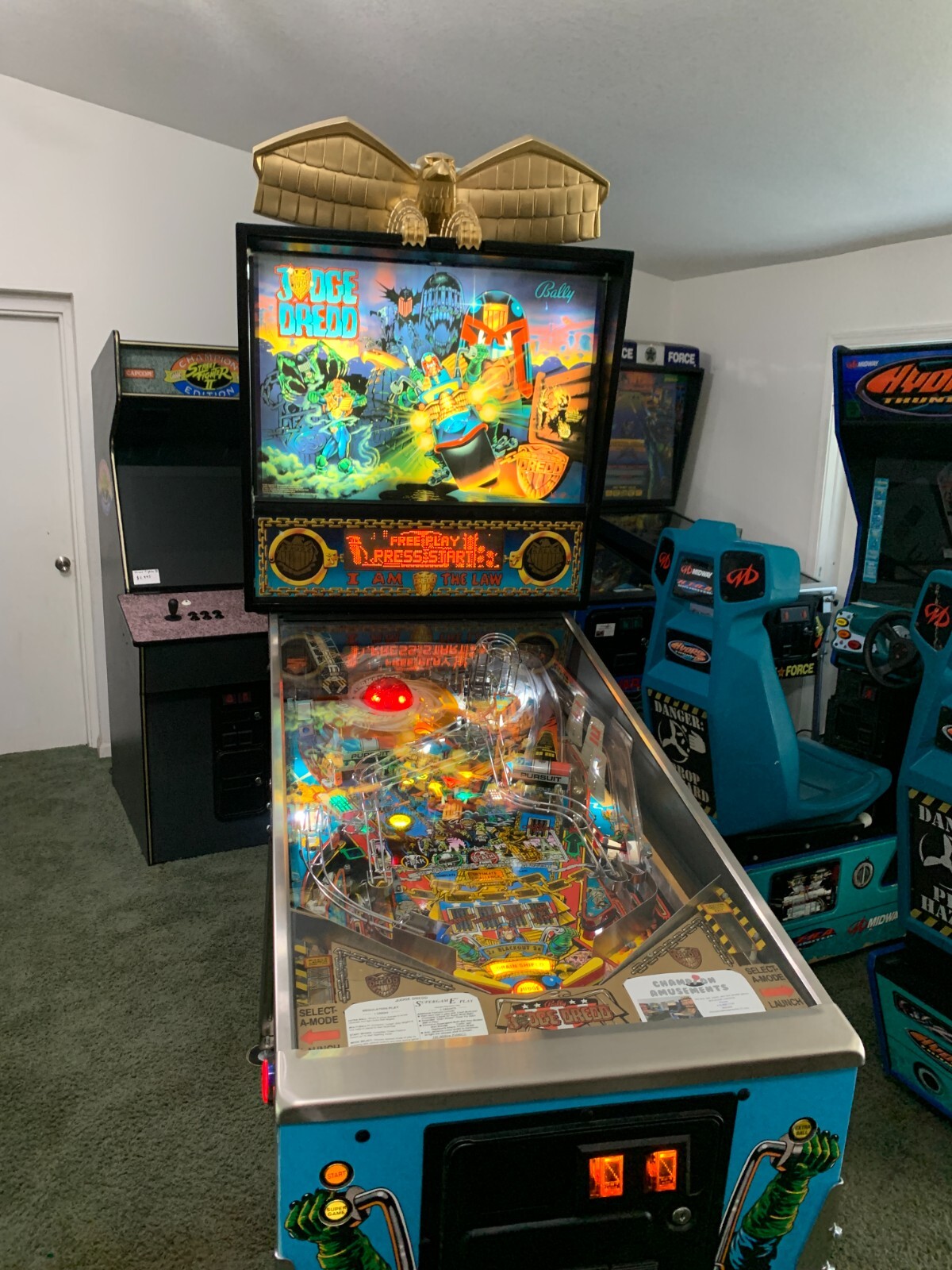 Judge Dredd Pinball - Beautifully Restored