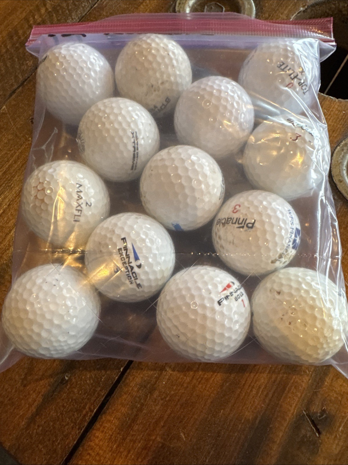 Lot Of 12 Random Golf Balls