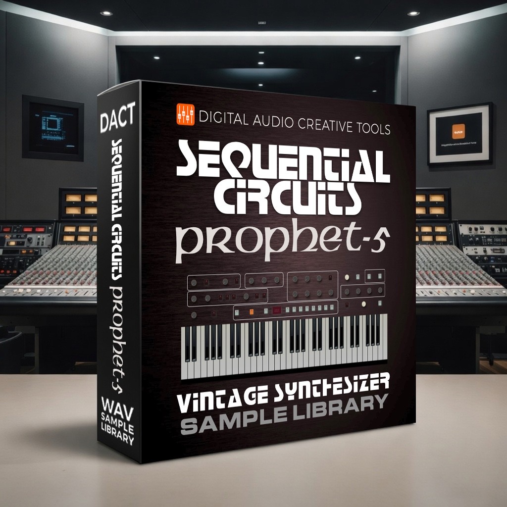 Sequential Circuits Prophet-5 Synthesizer Sample Library
