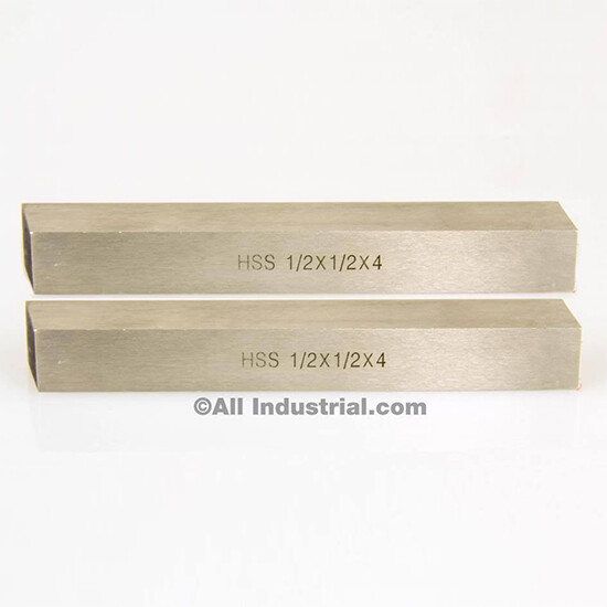 1/2" X 1/2" X 4" HSS TOOL BIT SQUARE LATHE FLY CUTTER MILL BLANK