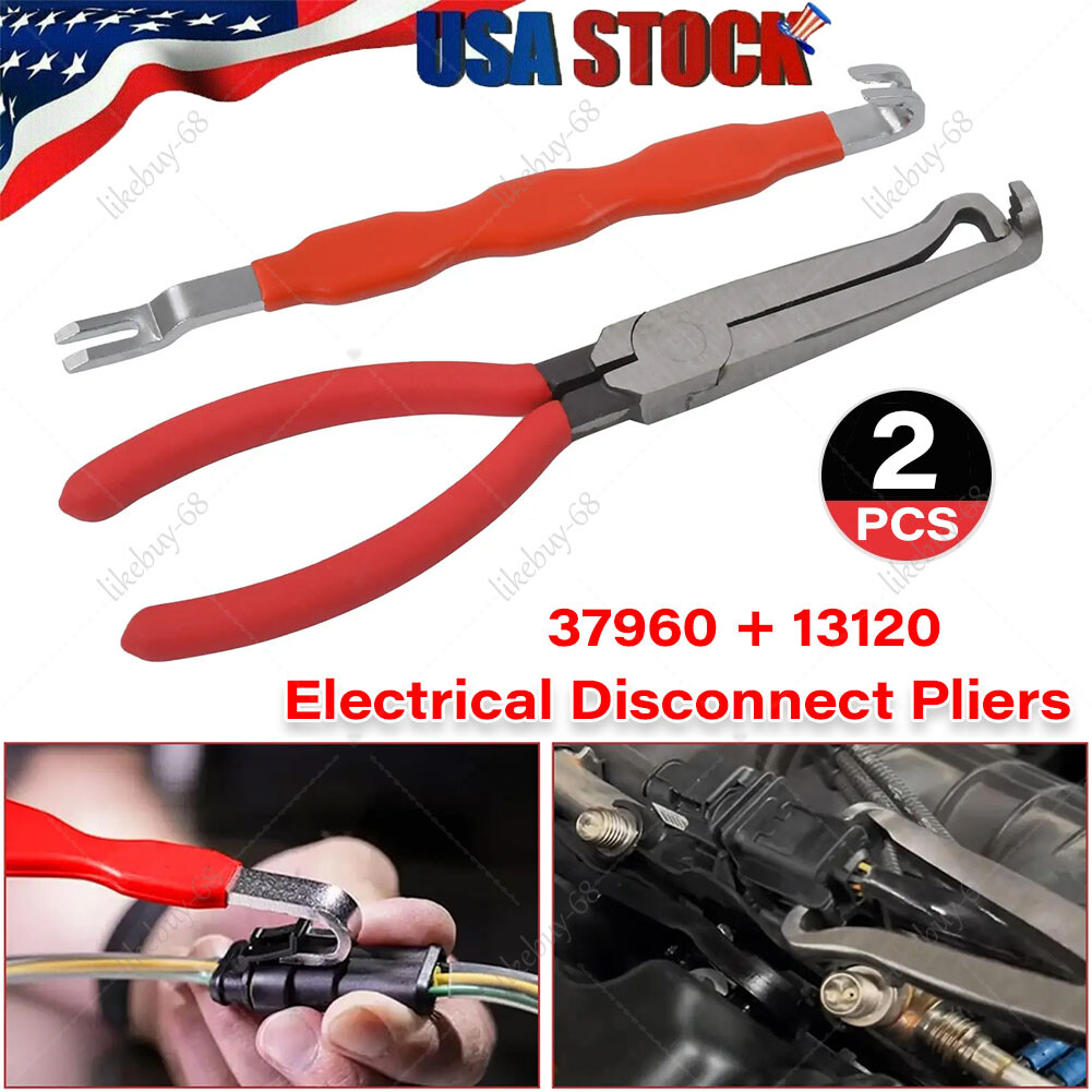 US Car Electrical Disconnect Pliers 37960 + Electrical Connector Separator 13120