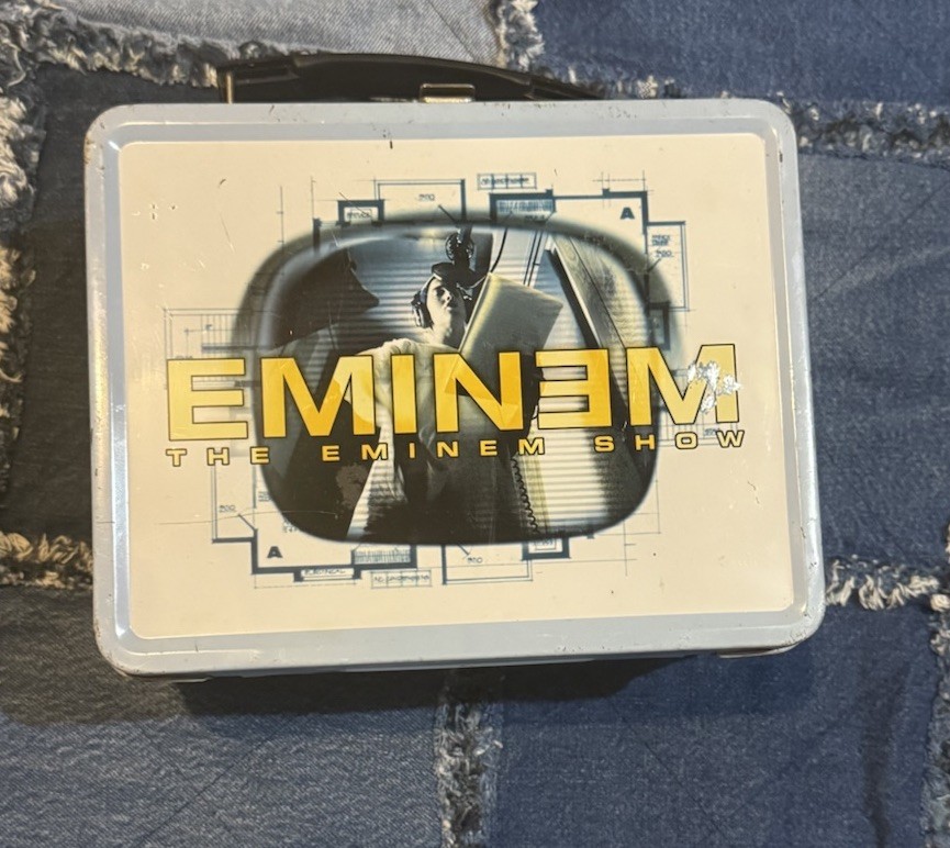 The Eminem Show Collectable Metal Lunchbox NECA 2003 No Thermos As Is Retro