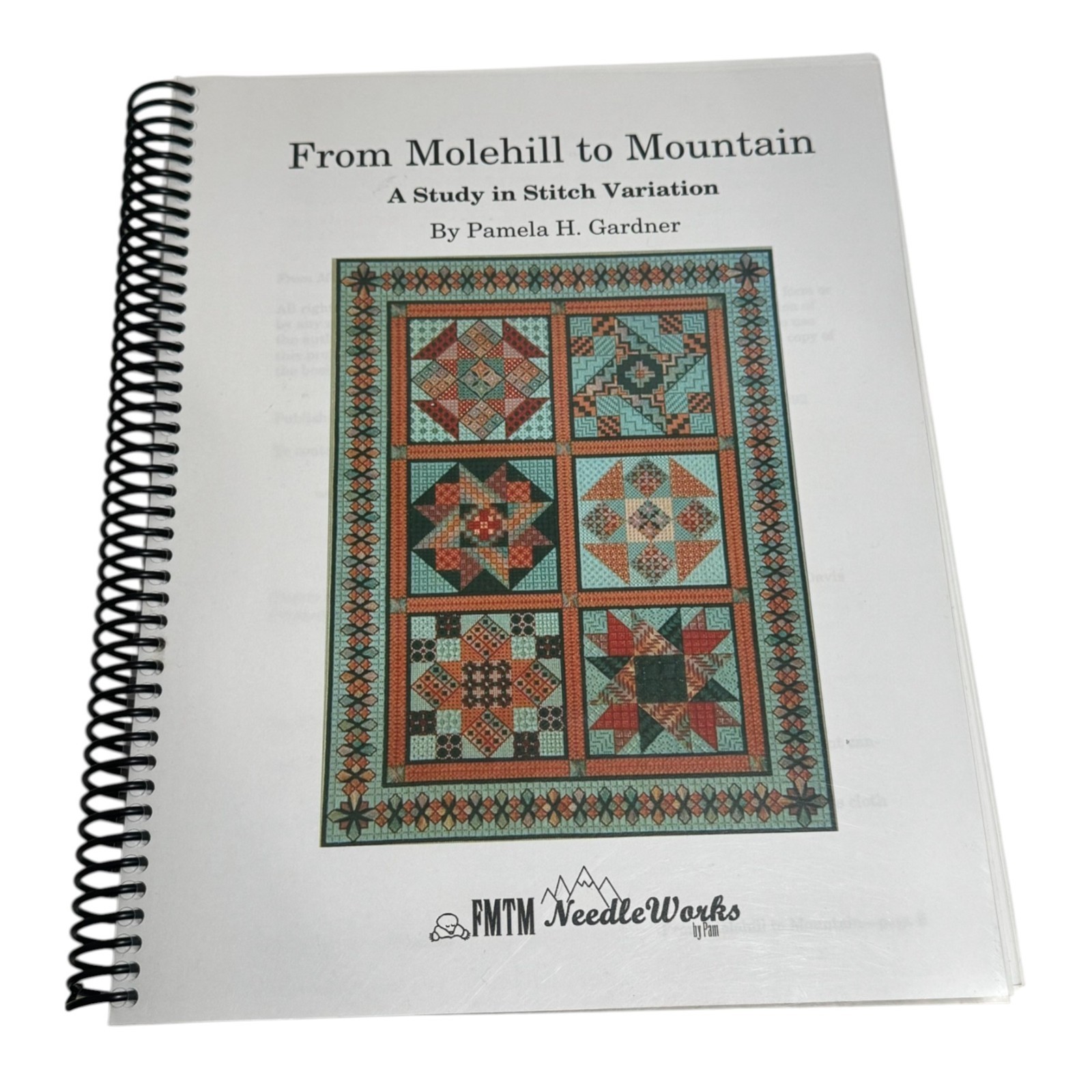 From molehill to mountain : a study in stitch variation Pam Gardner Quilting
