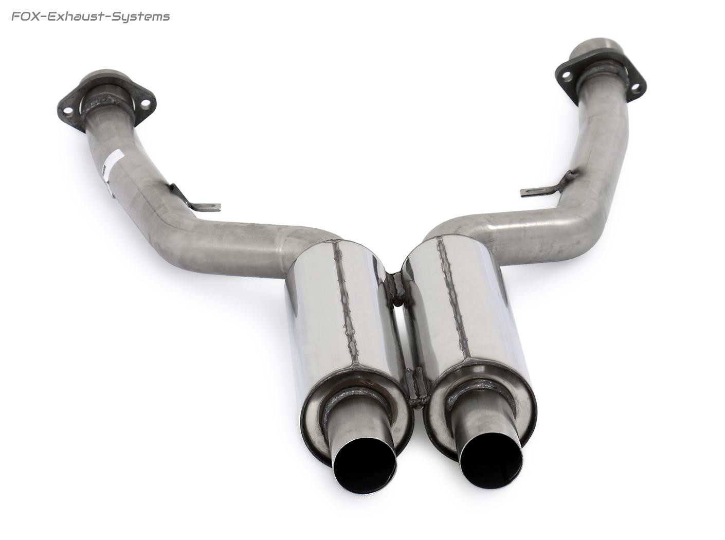 FOX Sport Front Exhaust Silencer Vorschalldämpfer BMW 6er E63 E64 645i 650i