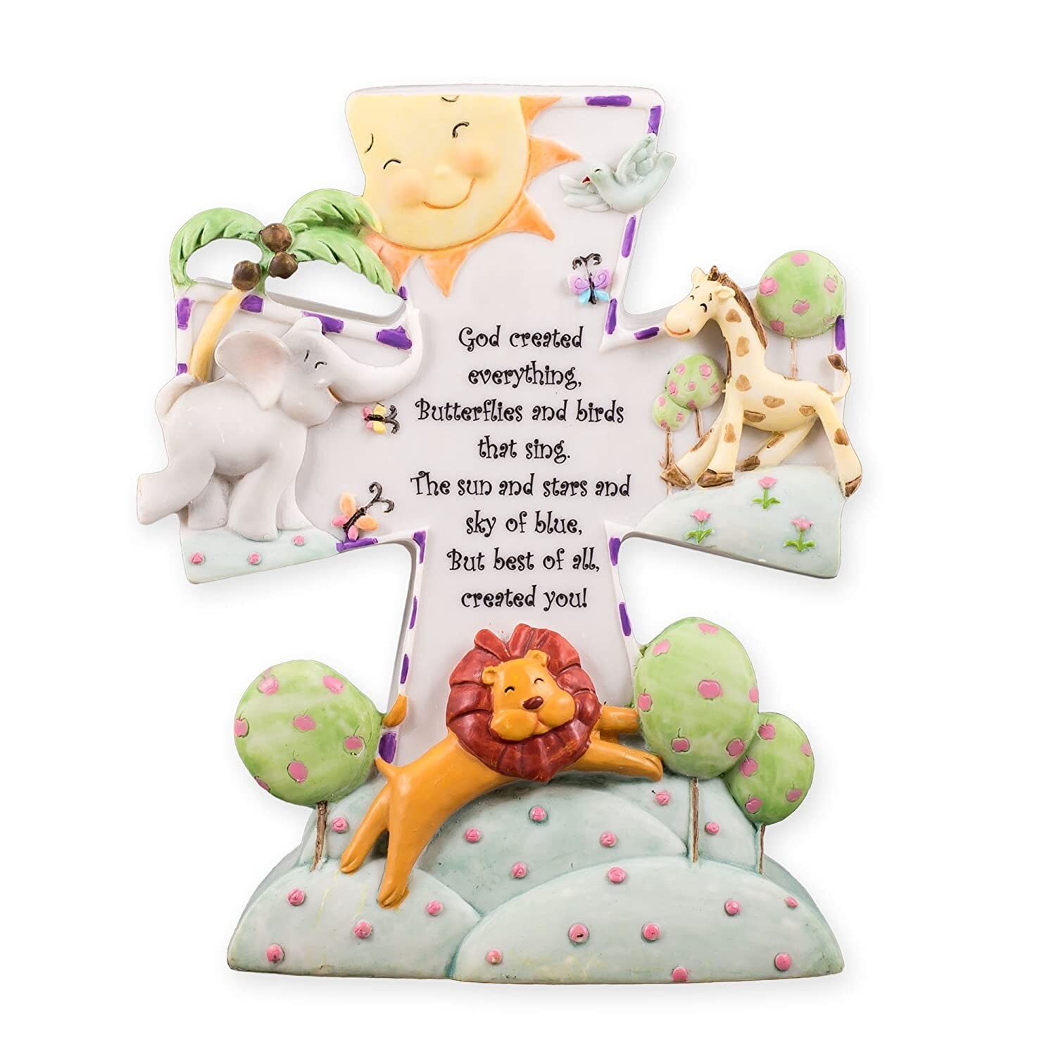 God Created Everything Animal Cross Night Light