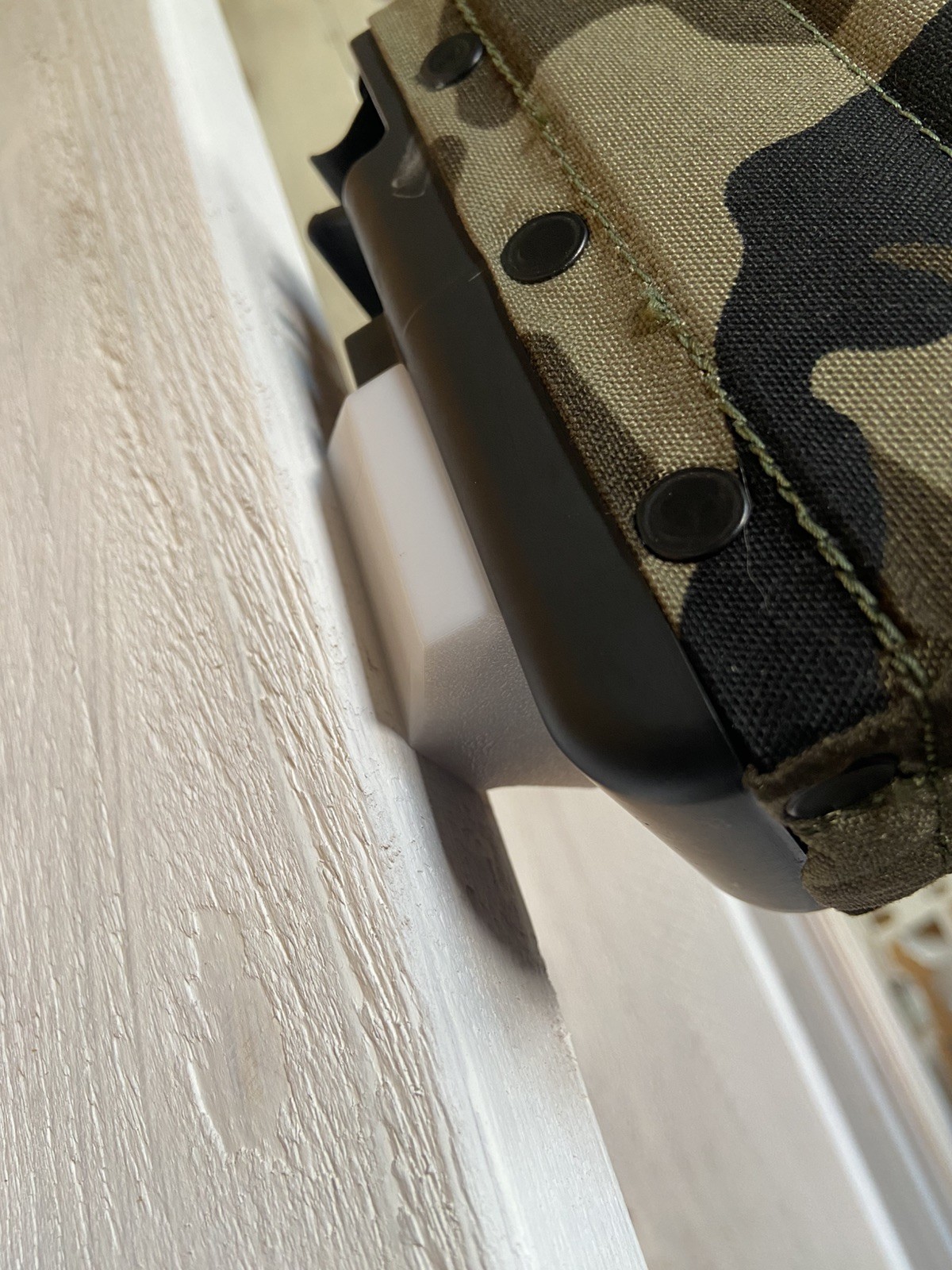 M249 100 Round Nut Sack Ammo Pouch Wall Mount – 3D Printed Display / Organizer