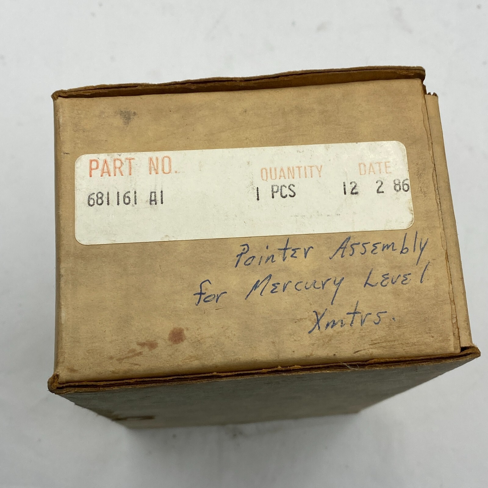 Bailey POINTER 681161-A1 Pointer Assembly for Mercury Level Transmitters ✅