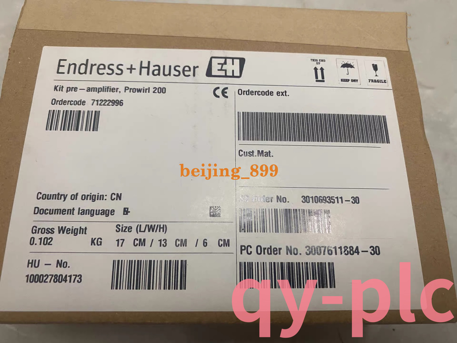 1PC Brand NEW E+H 71222996 drive power Fast transportation