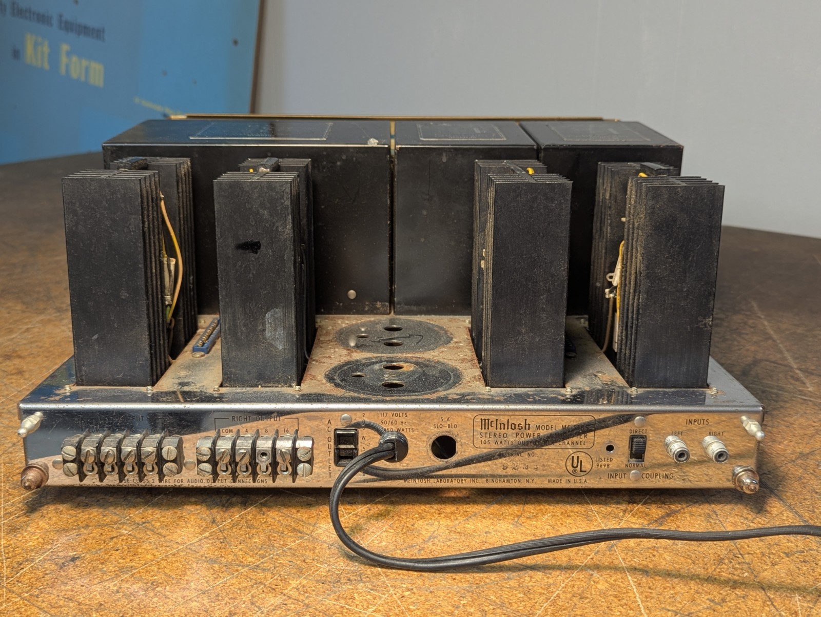 Mcintosh MC2105 chassis for Parts Only