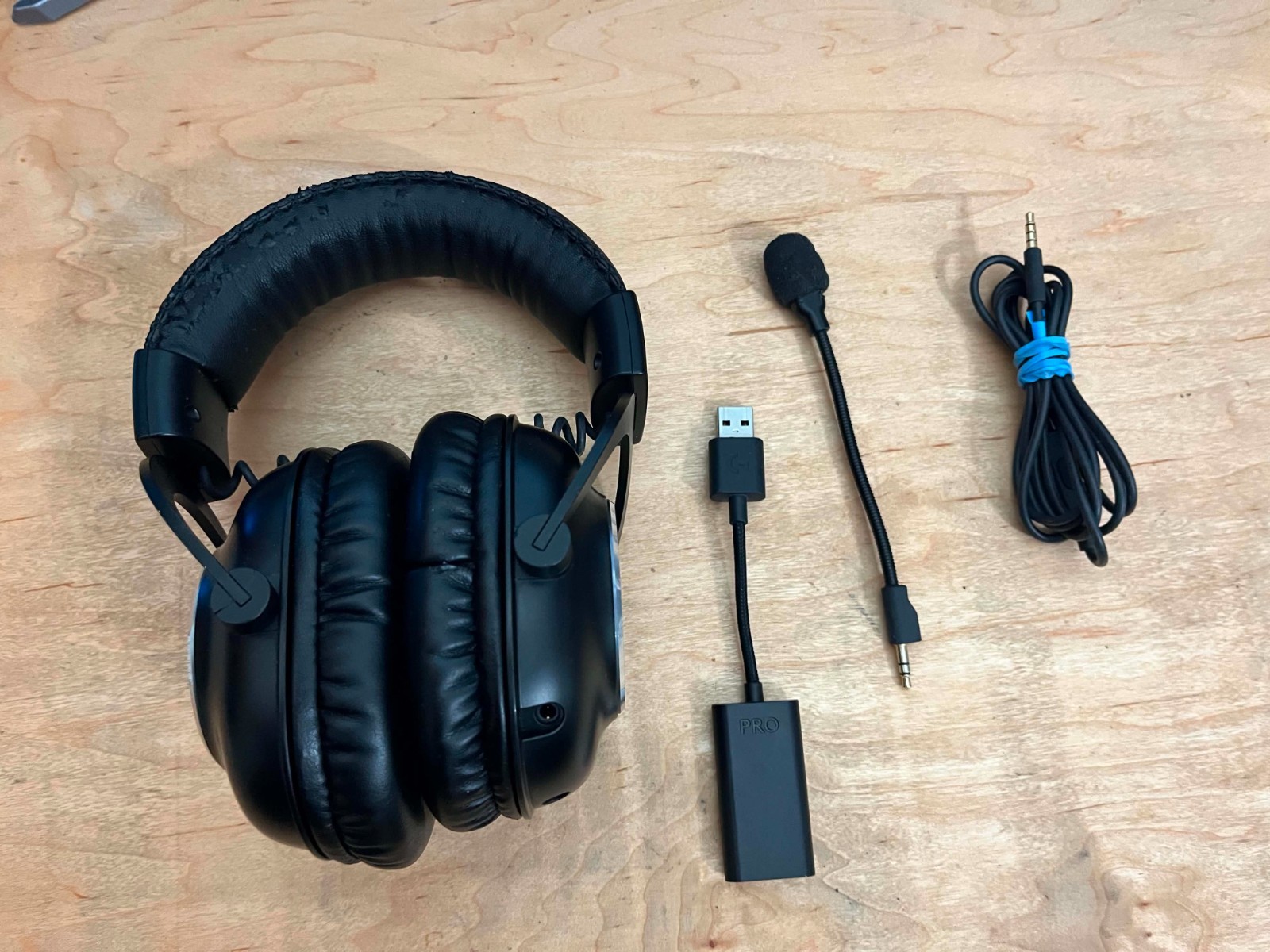 Logitech G PRO X Gaming Headset Wired DTS:X 2.0 Surround Sound Used | TESTED