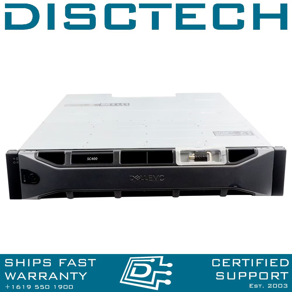 Dell Compellent SC400 3.5" Hot Swap 12Gb/s SAS 12x 3.5" LFF Expansion