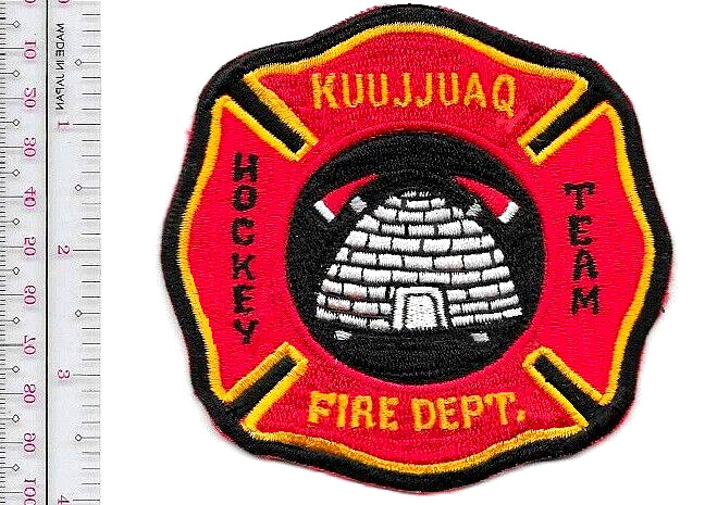 Kuujjuaq Inuit Fire Department Firefighter Hockey Team Northern Quebec No Tariff
