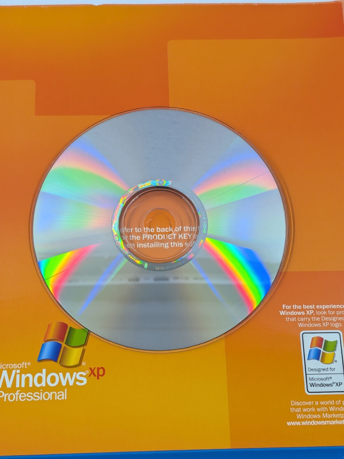 Microsoft Windows XP Professional Version 2002 Service Pack w/ Product Key