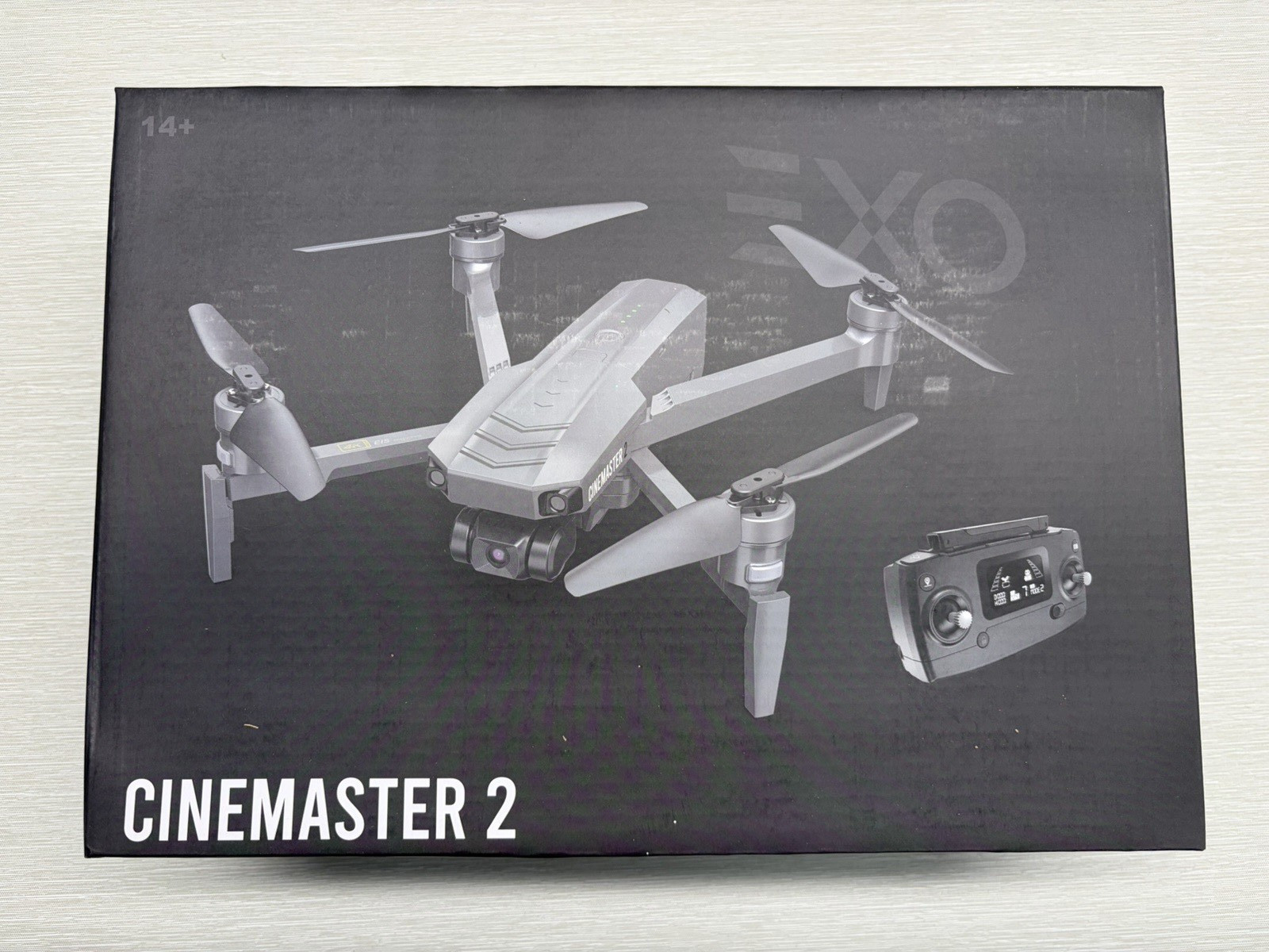 EXO Cinemaster 2 Ready to Fly Drone 3-Axis Gimbal 4K Video 10MP  **NEW**