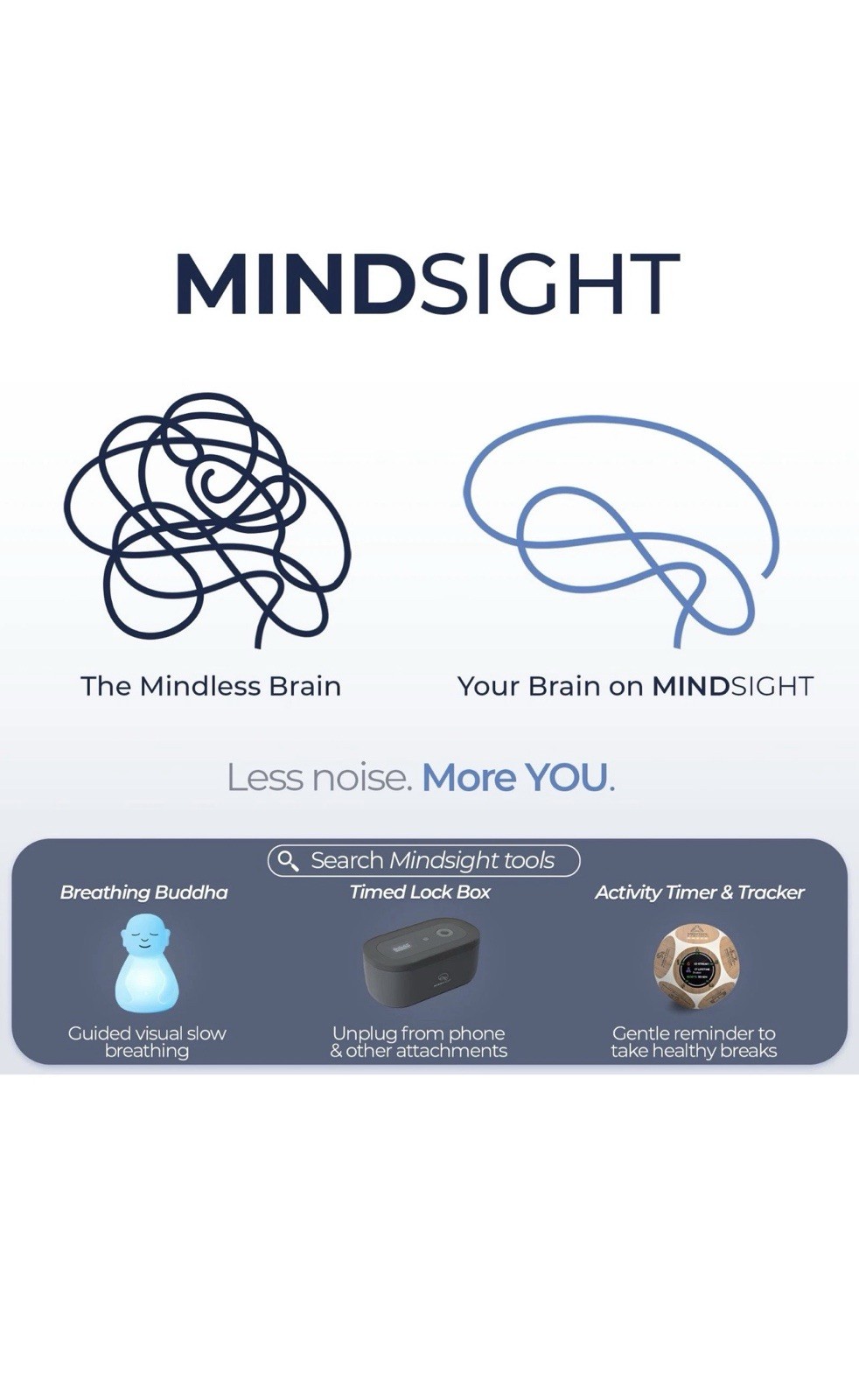 Mindsight 'Original Breathing Buddha' Guided Visual Buddha, Multicolor