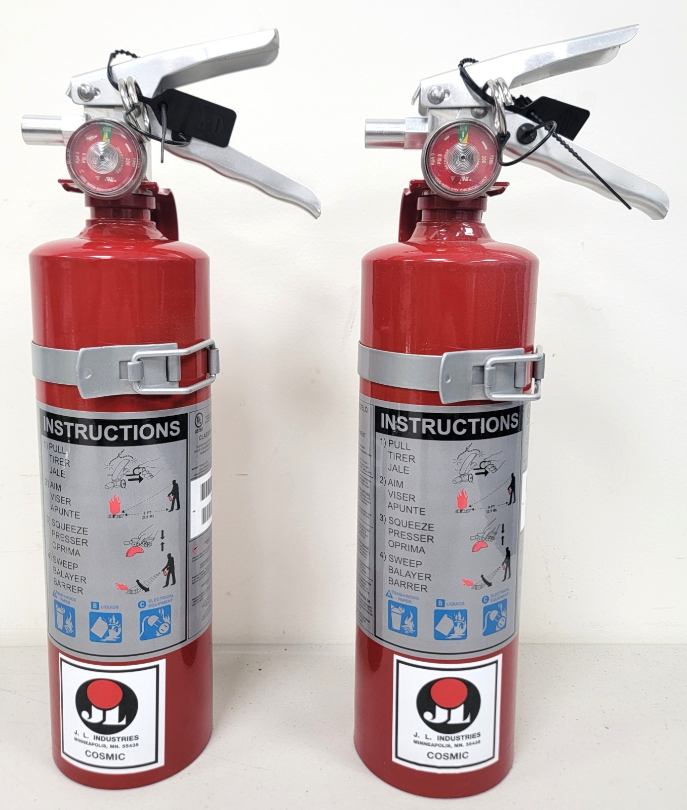 (LOT OF 2) Buckeye Fire Equipment 13315 2.5 Lb. Fire Extinguisher New No Box