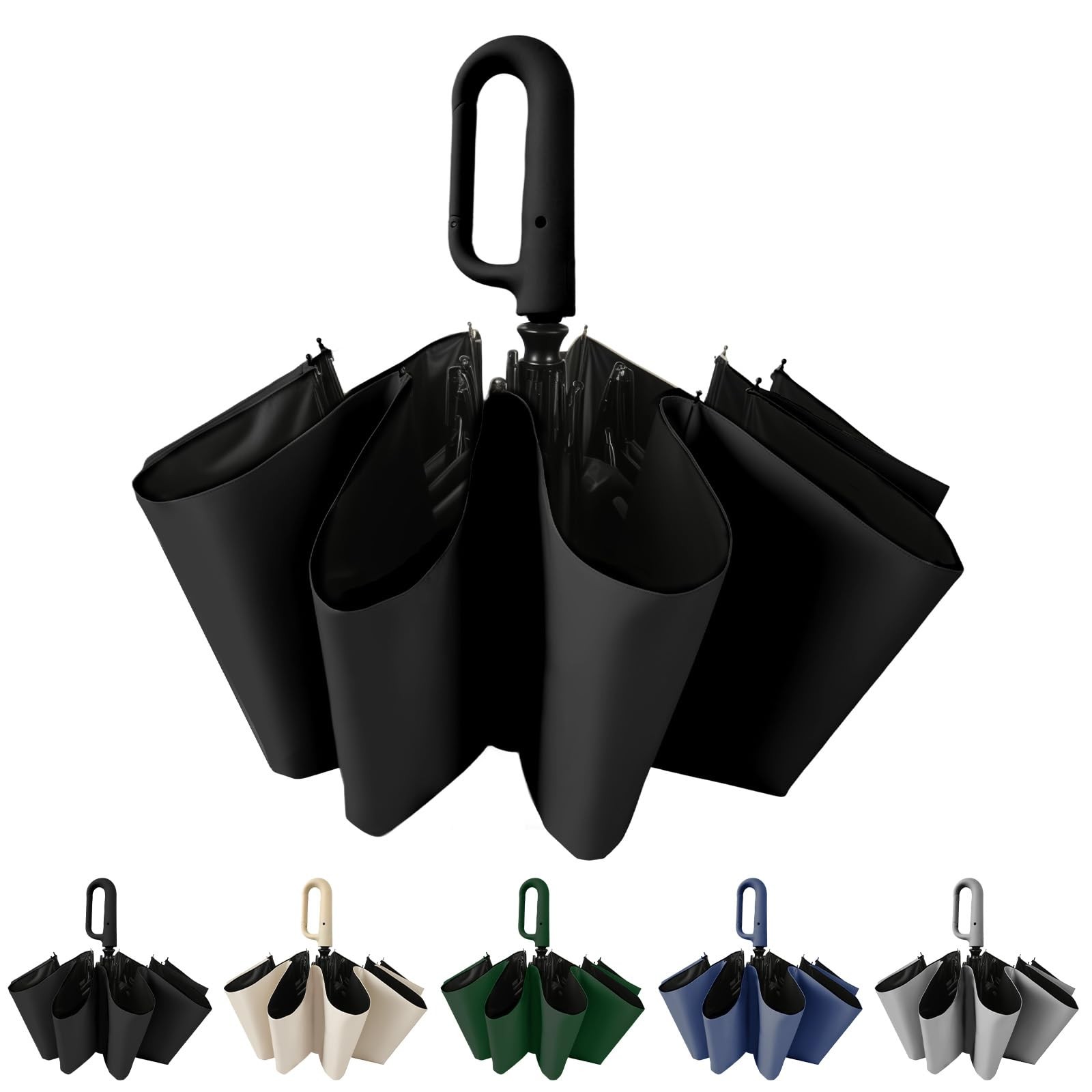 Mustarpicking Travel 41.7 inches (diameter) x 14.9 (length), Black