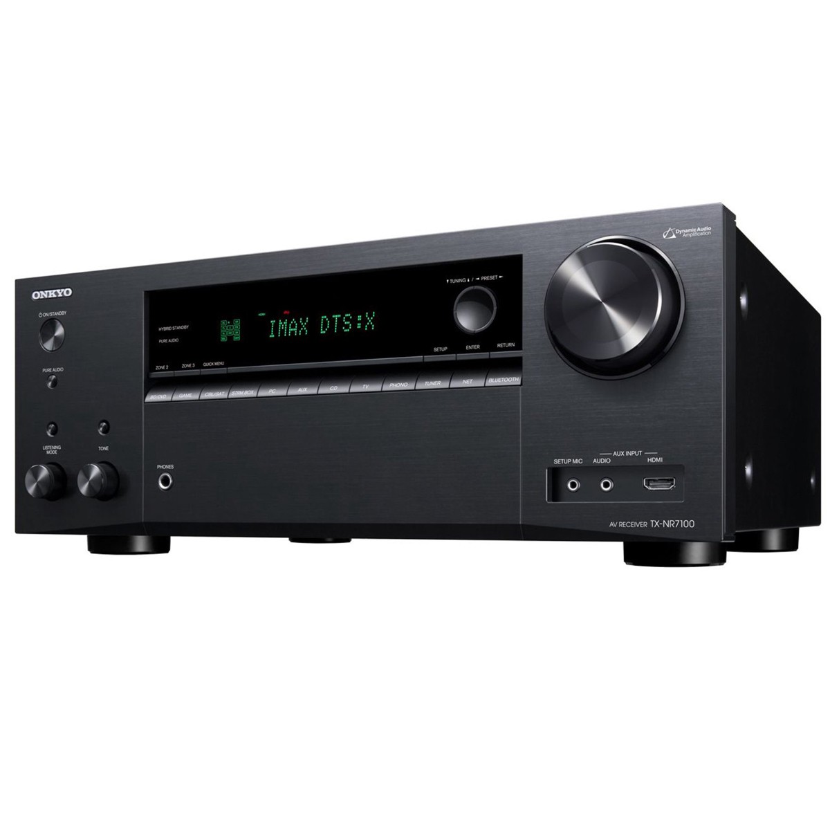 Onkyo TX-NR7100 9.2-Channel 8K/4K Network A/V Receiver, 220W Per Channel at 6 Oh