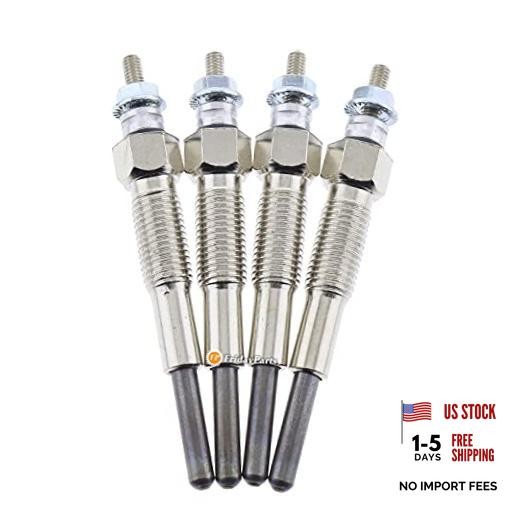 FridayParts 4 Pcs Glow Plug 185366190 TPN257 for Perkins Engine 403D-15 404D
