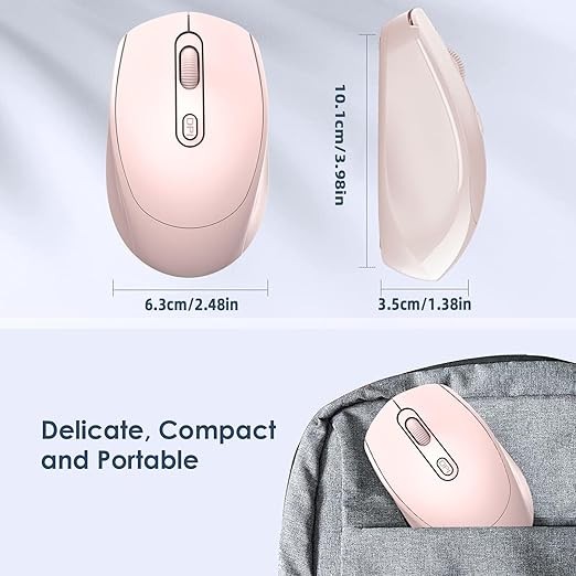 Wireless Bluetooth Mouse - Pink