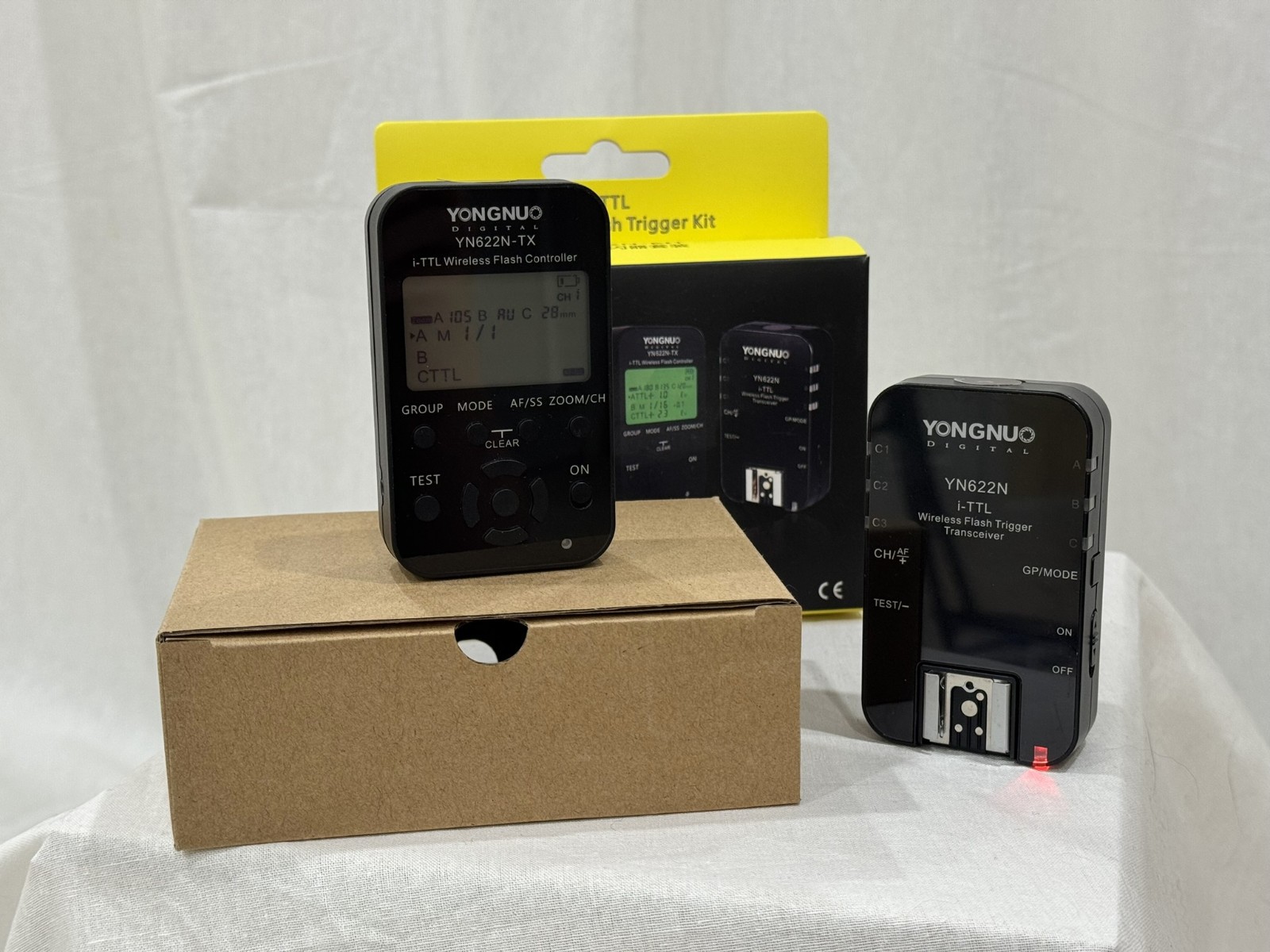 YONGNUO YN622N Wireless i-TTL Flash Trigger Kit for Nikon Controller Transceiver