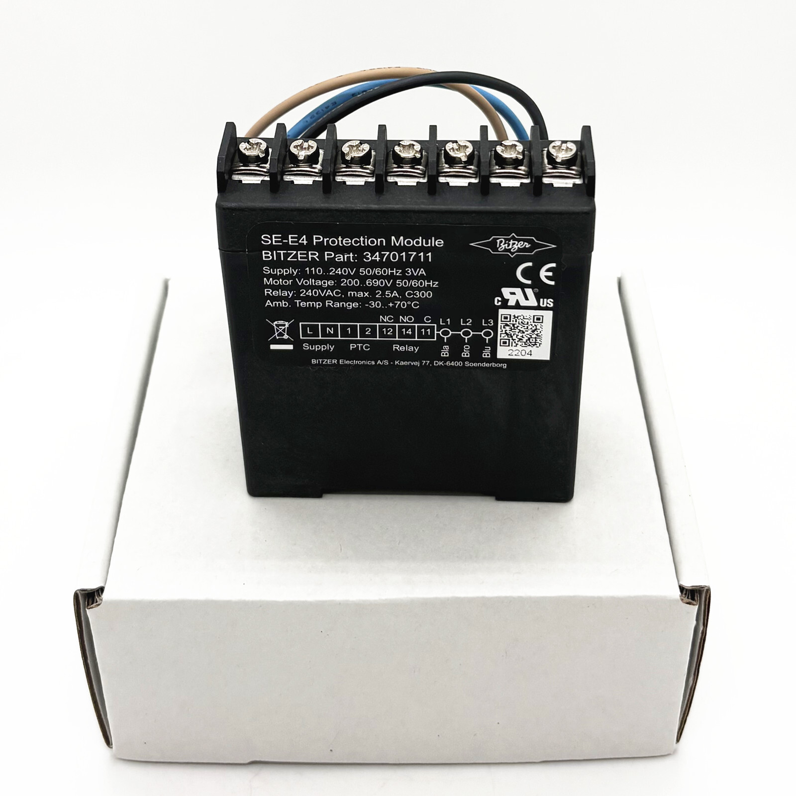 1pcs BITZER Motor Protection Module SE-E4 Bitzer Part-no.34701711