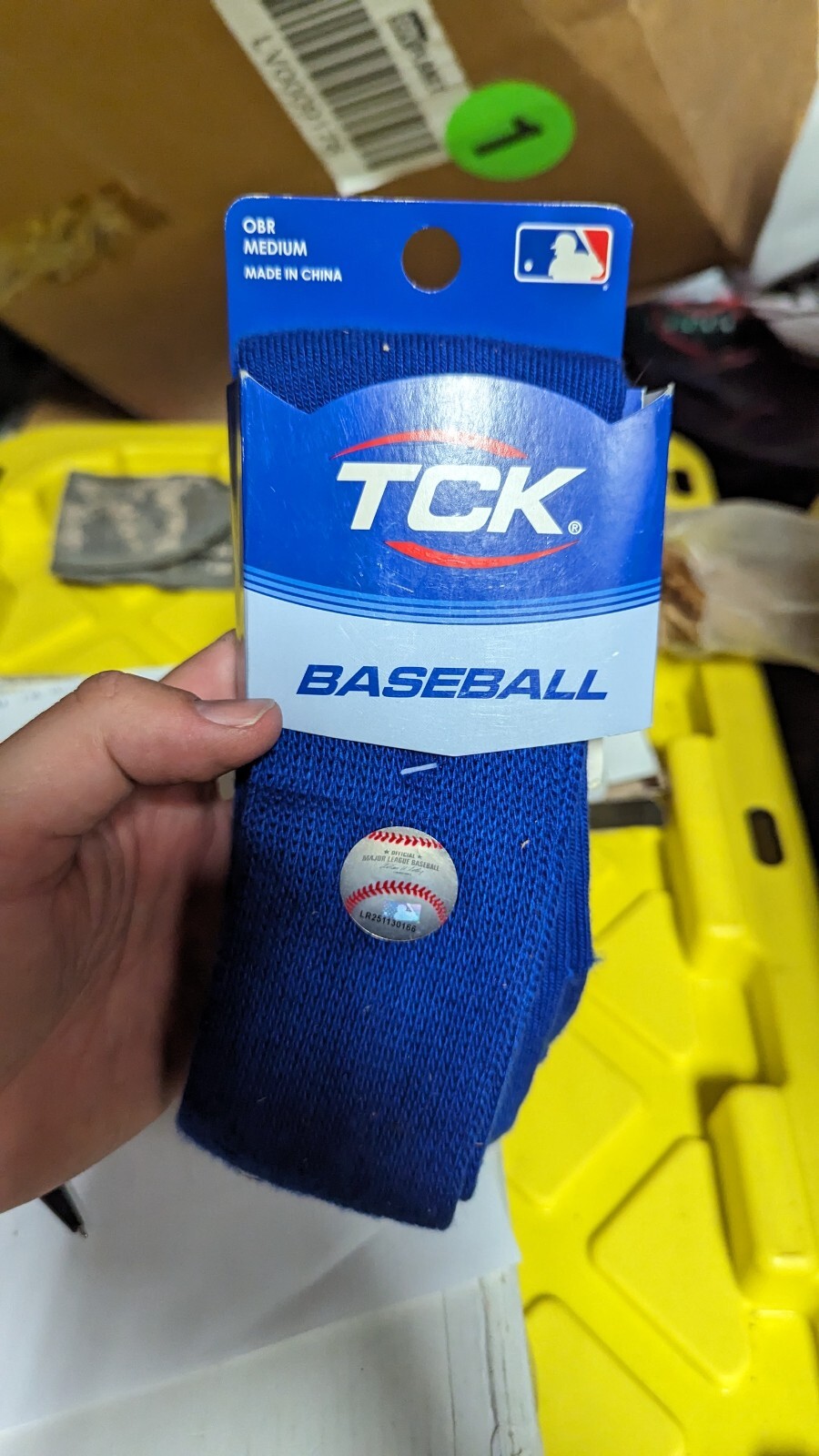 Twin City TCK Baseball Socks One Pair Blue Medium