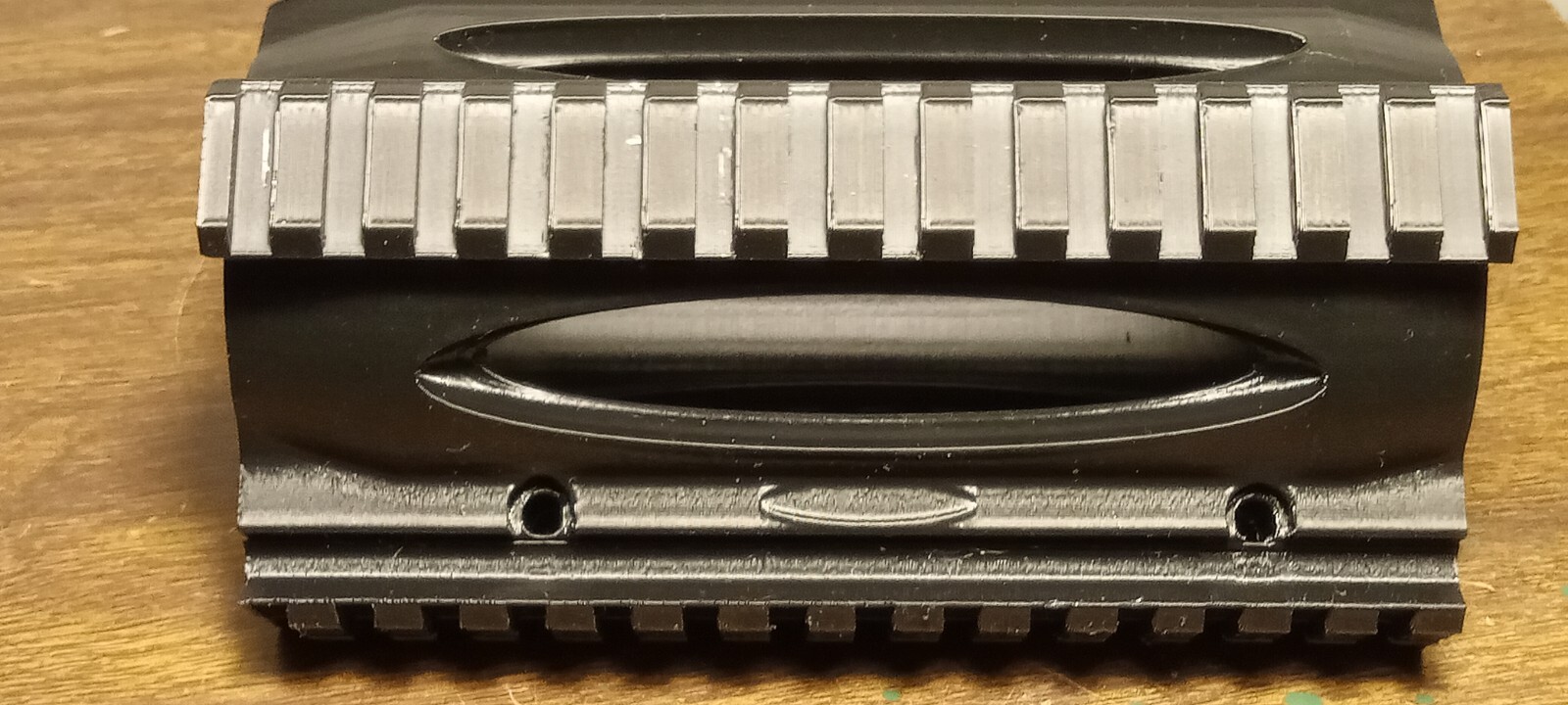 Bintac S45 Airgun - Tactical Rail, fit's factory 350cc tank - 150mm length