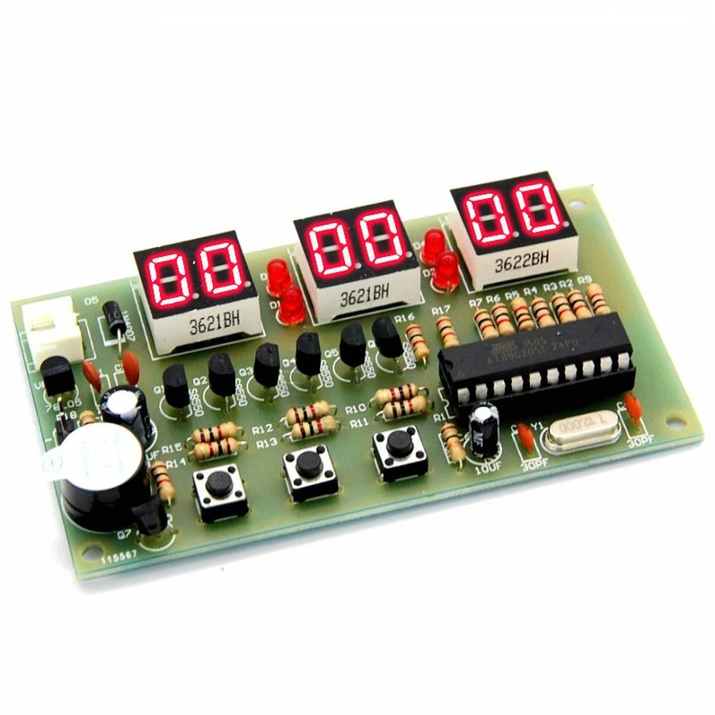 12V Digital Clock Stopwatch Timer Stopwatch Mode Countdown Mode For Lab Projects