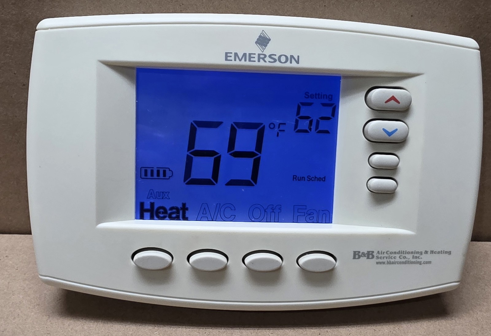 Emerson White-Rodgers 1F95EZ-0671 Programmable Thermostat Tested Working