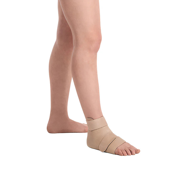 Juzo Compression Wrap, Extended Foot, Short Stretch, (Size: S) Beige/Black