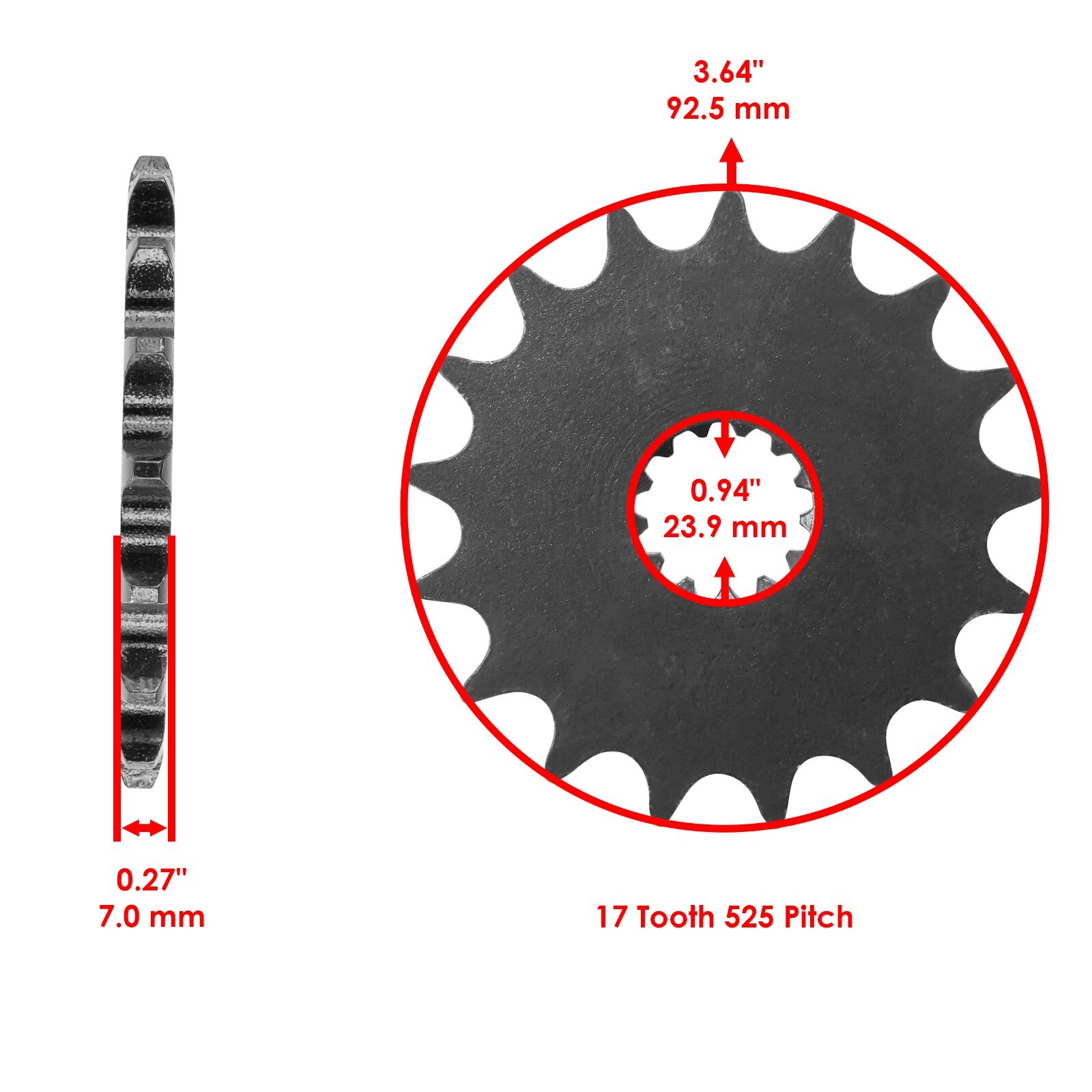 Drive Chain & Sprockets Kit for Suzuki GSX-R750 GSXR750 2000 01 02 03 04 2005