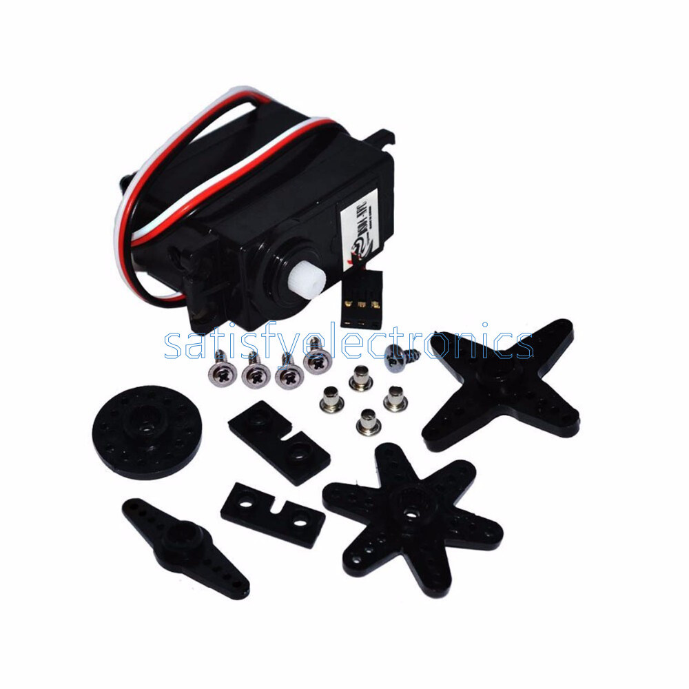 DS04-NFC 360 Degree Continuous Rotation Servos DC Geared Motor for RC Robots