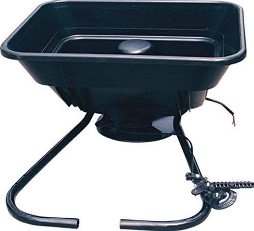 80 Lbs UTV ATV Mount Motor Fertilizer Sand Salt Spreader Grass Seeder Farming