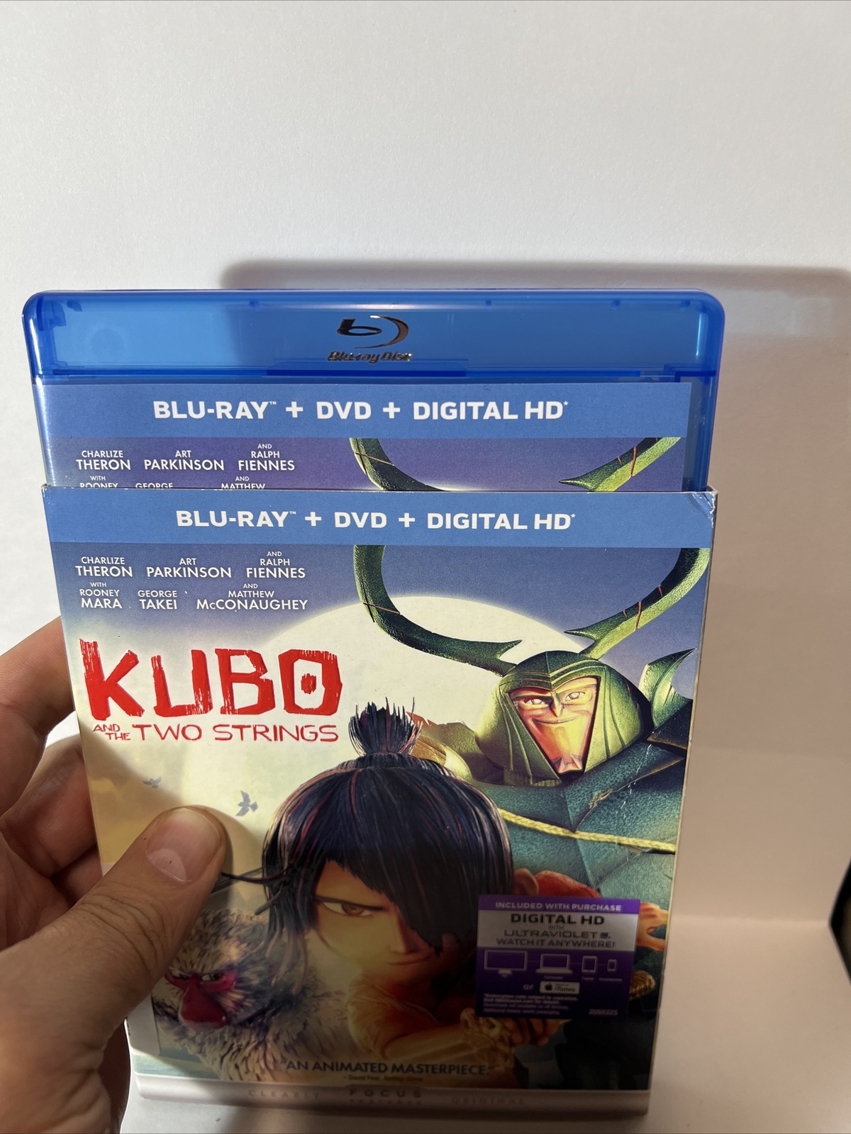 Kubo and the Two Strings (Blu-ray + DVD, 2016)