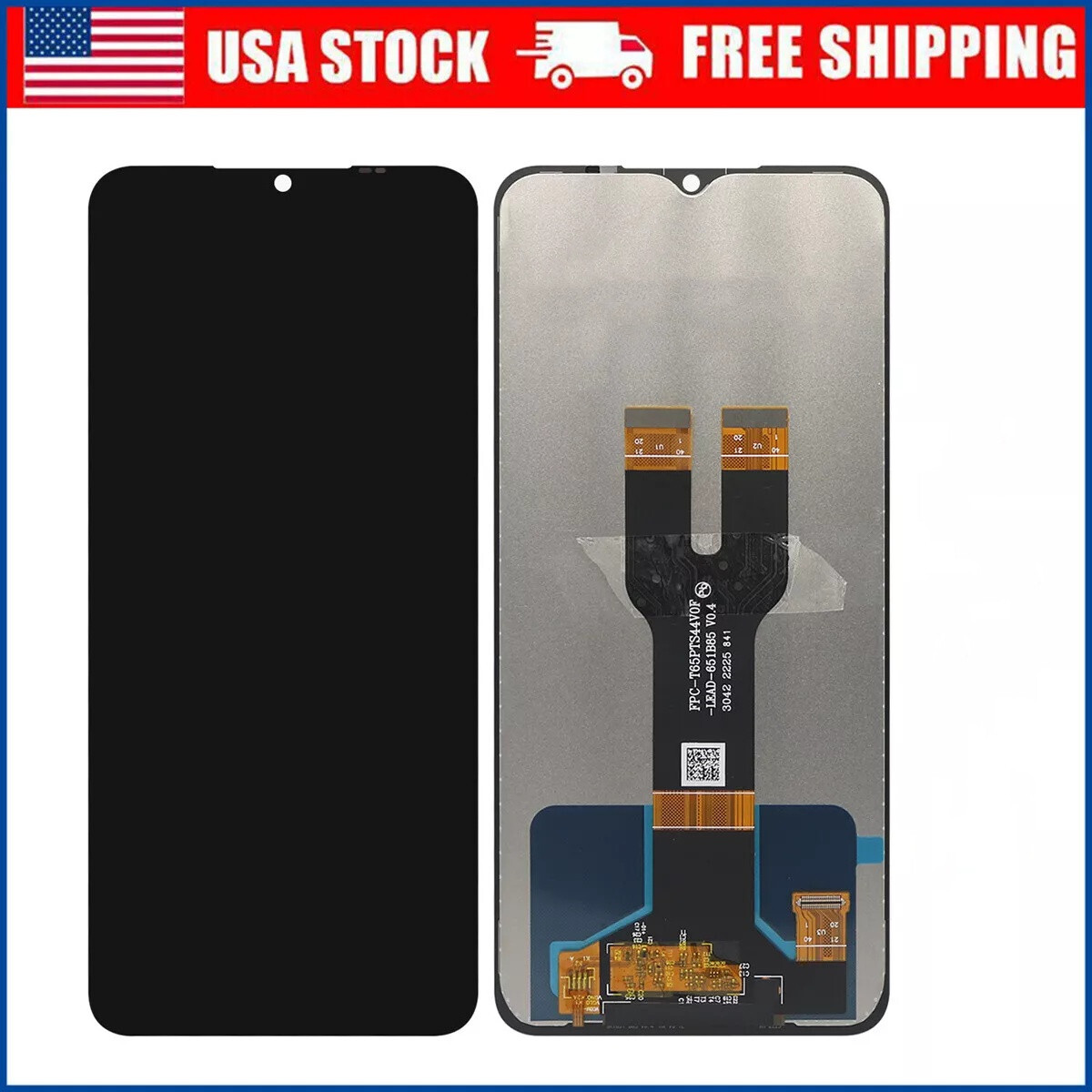 For T-Mobile Revvl 6 5G TMAF025G LCD Display Touch Screen Digitizer Replacement