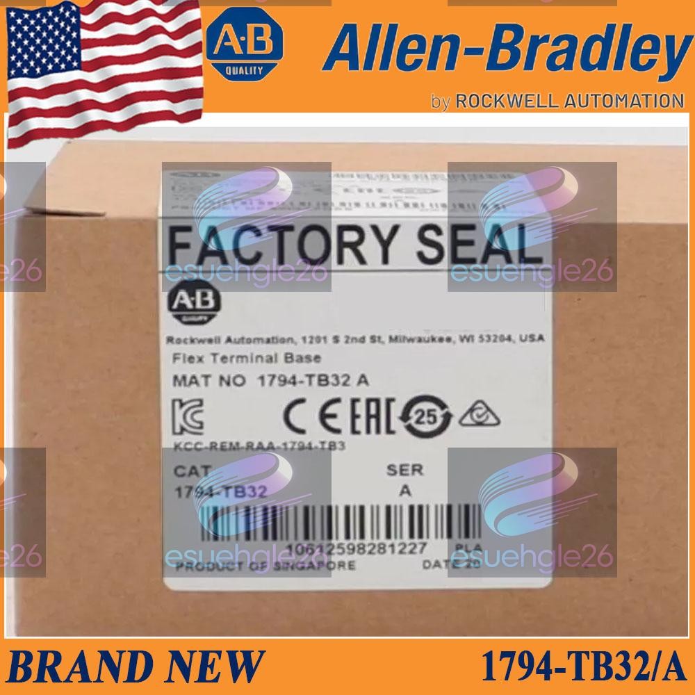 New Factory Sealed NEW PLC 1794-TB32/A Flex Terminal Base Free Shipping AB