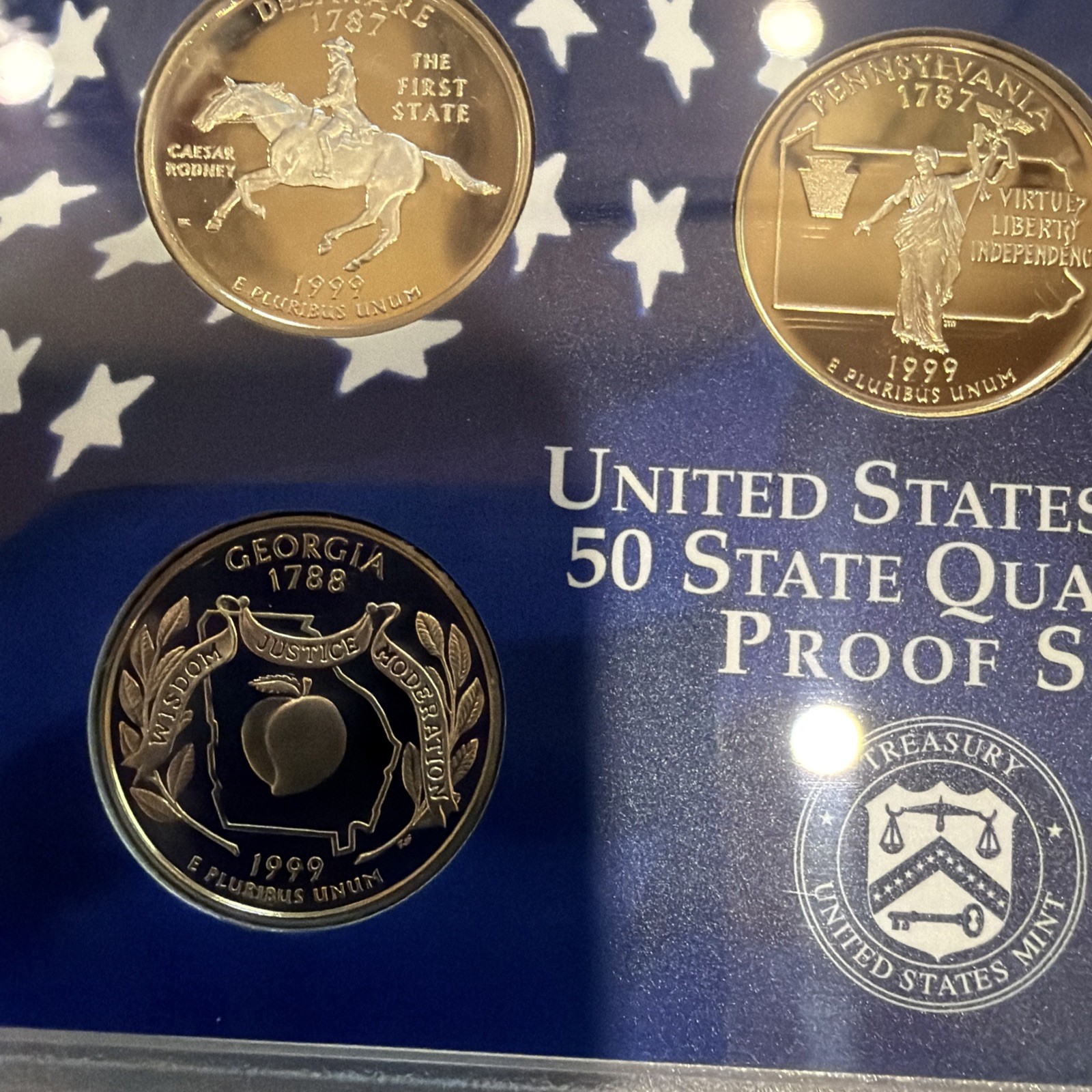 1999 Proof Set - 9 Coin Set