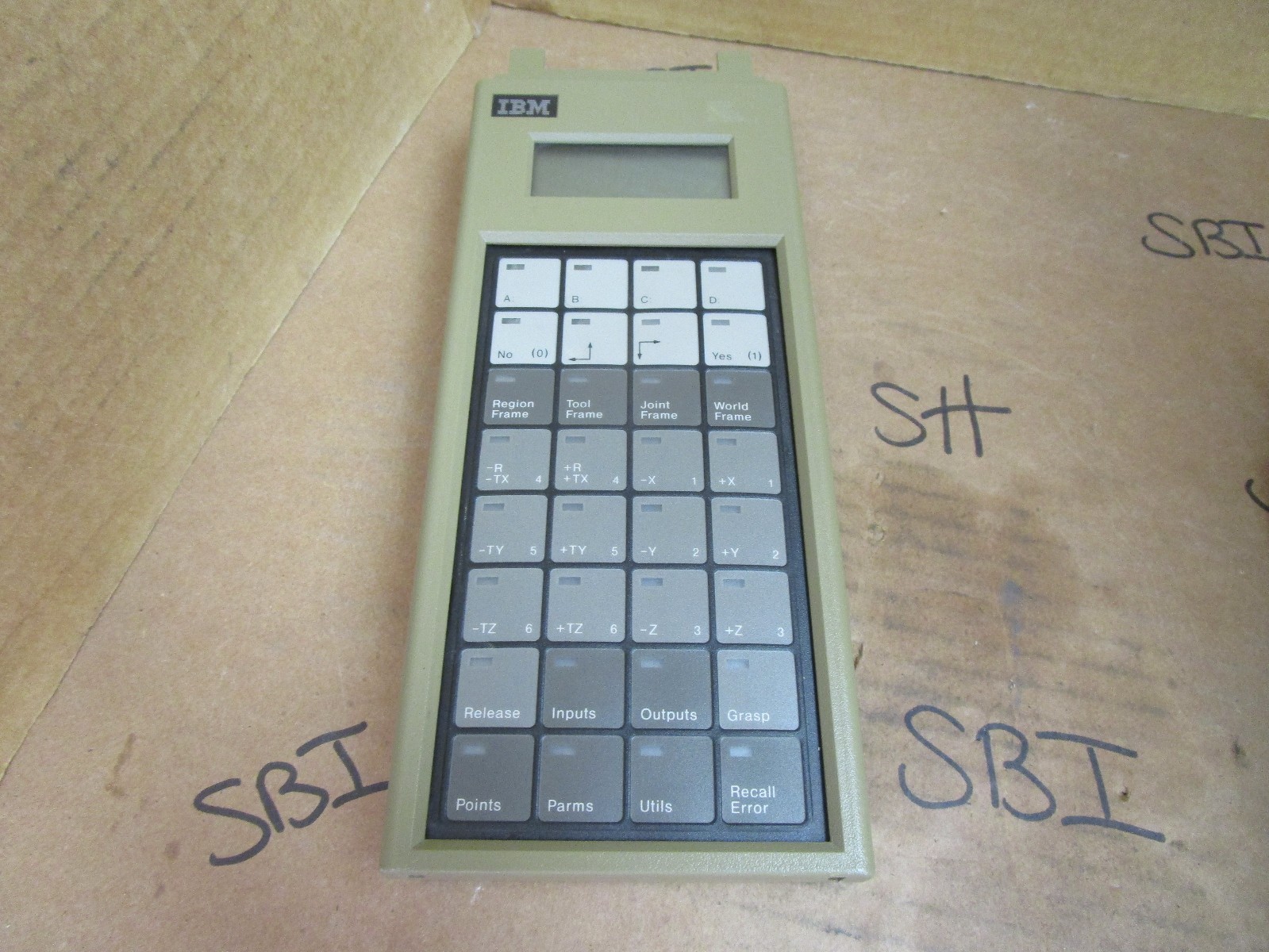 IBM Teach Teaching Handheld Programmable Controller Pendant 67X1366 Used