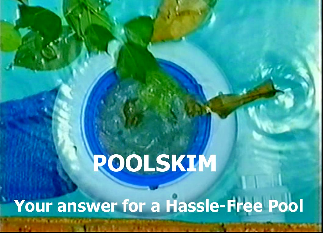 PoolSkim Automatic Swimming Pool Skimmer and Pool Cleaner
