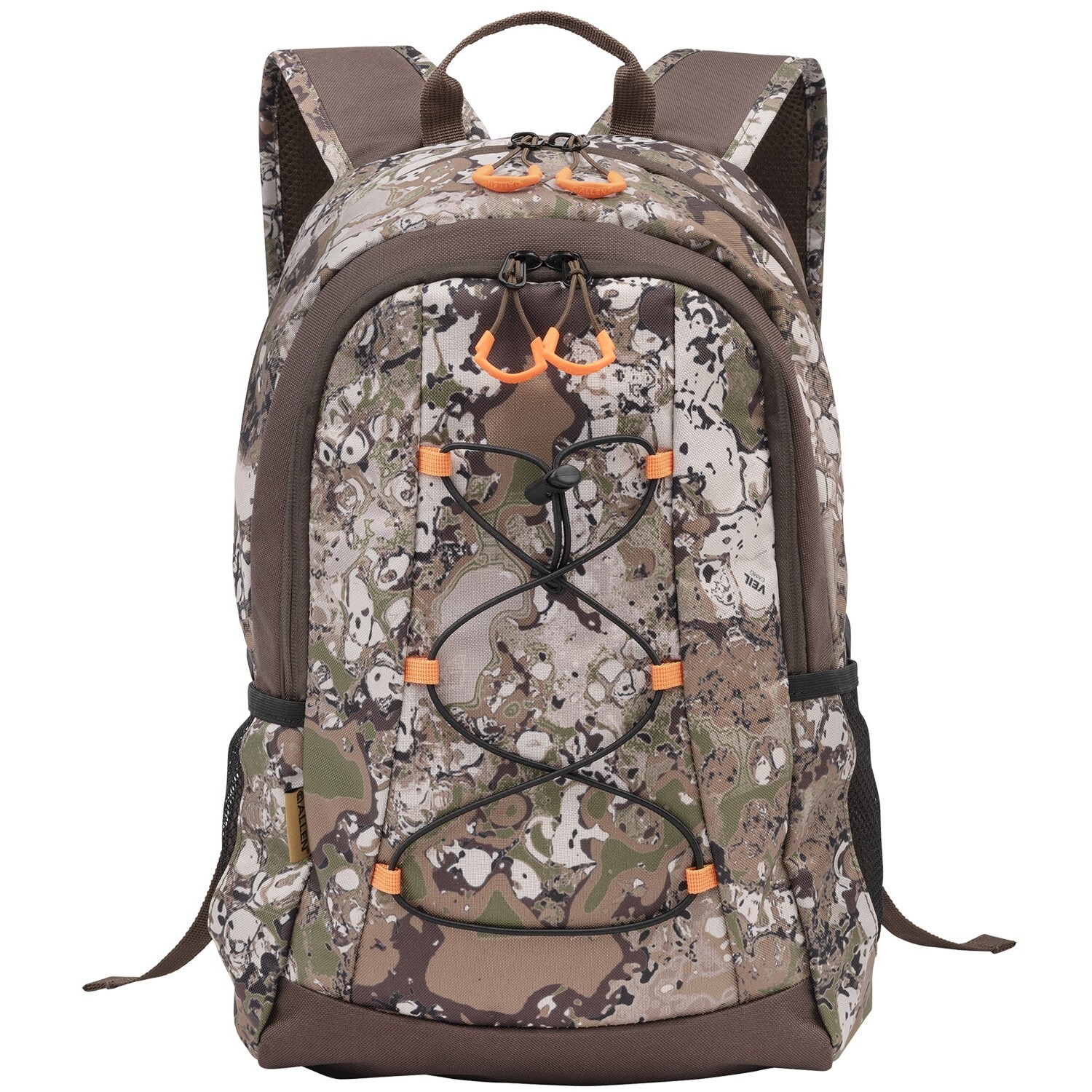 Allen Terrain Cape Hunting/Hiking Day Pack Backpack Bag, Camo/FDE/Orange #19241