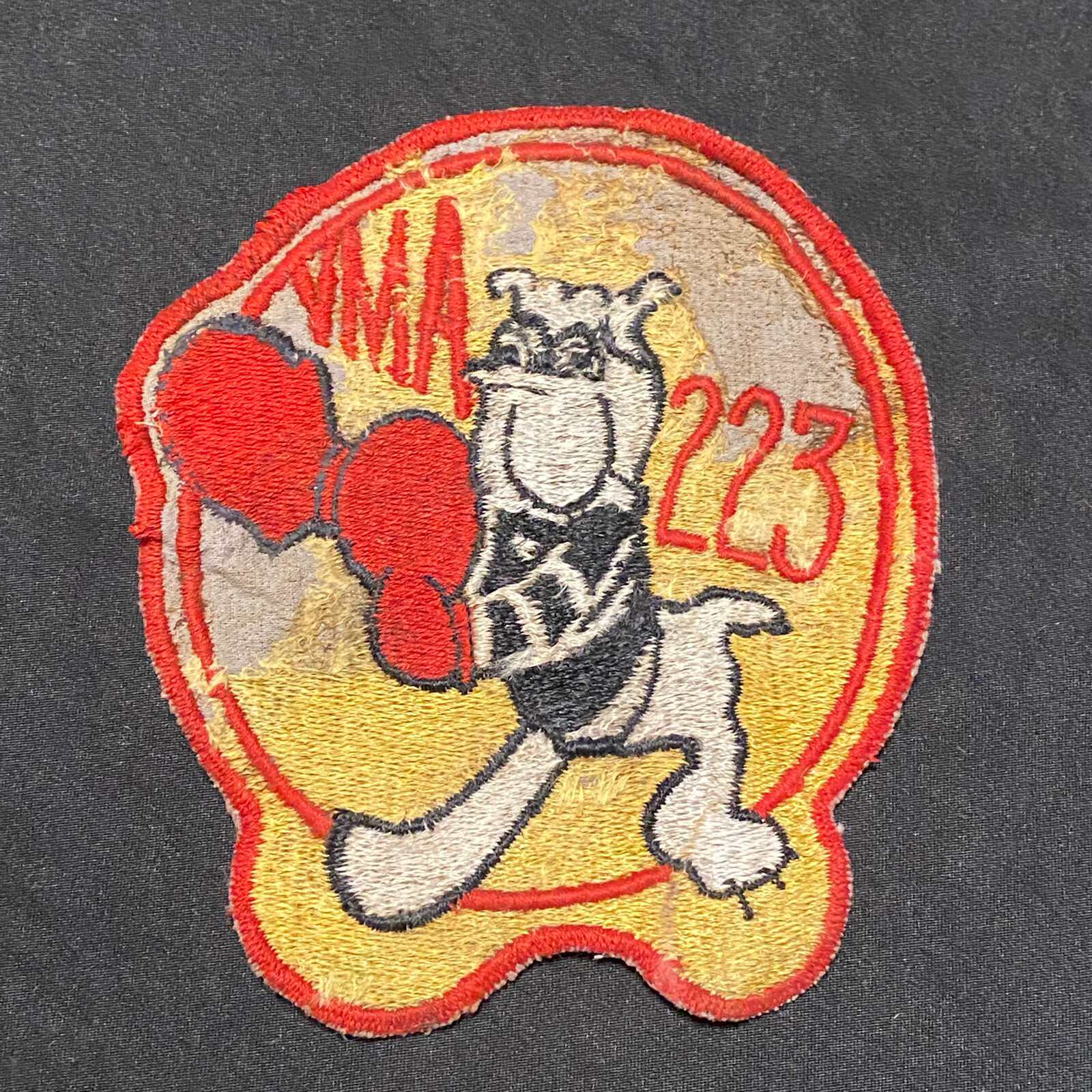 Original WWII Korean War VMA-223 Marine Fighter Squadron Patch