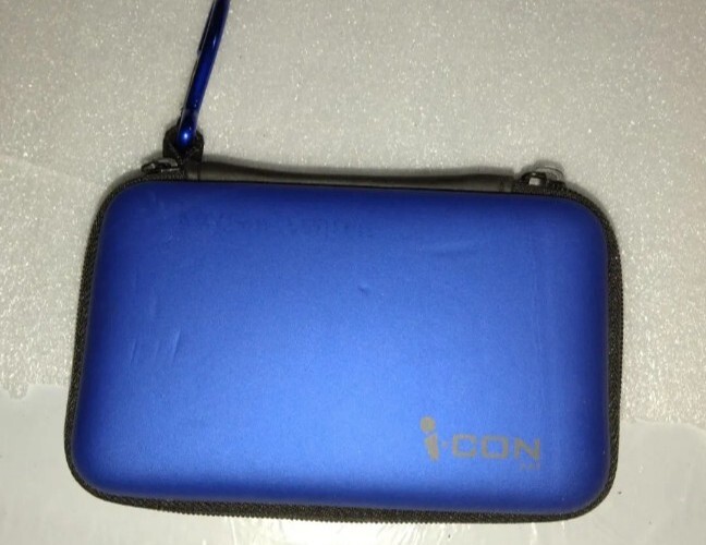 Nintendo ds Lite Blue Carrying case By Icon *USA Seller