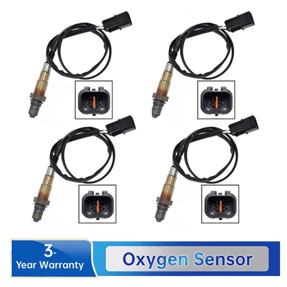 4PCS Up+Down Oxygen Sensor For 2012 2013 2014 2015 Hyundai Equus Genesis 5.0L V8