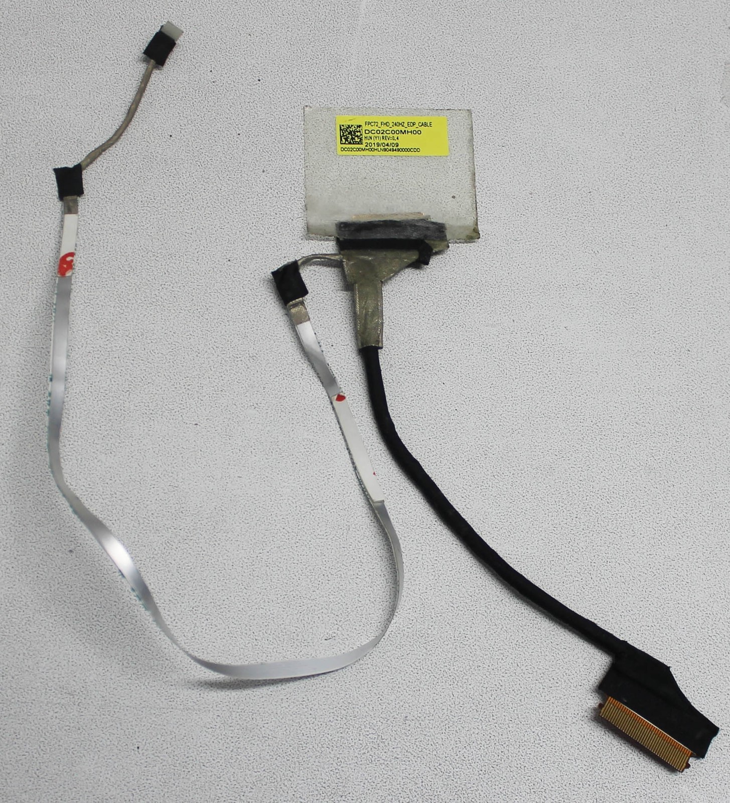 L77334-001 -HP LCD EDP CABLE FPC72 FHD 240HZ REV: 0.4 PAVILION 17-CB "GRADE A"