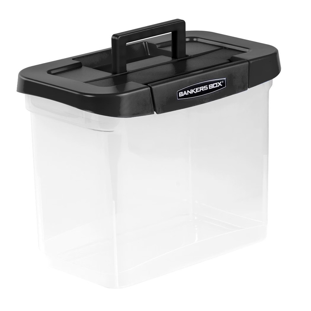 Plastic Letter Size File Organizer, Clear